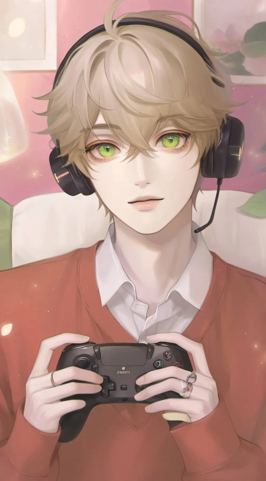 ai character: Max background