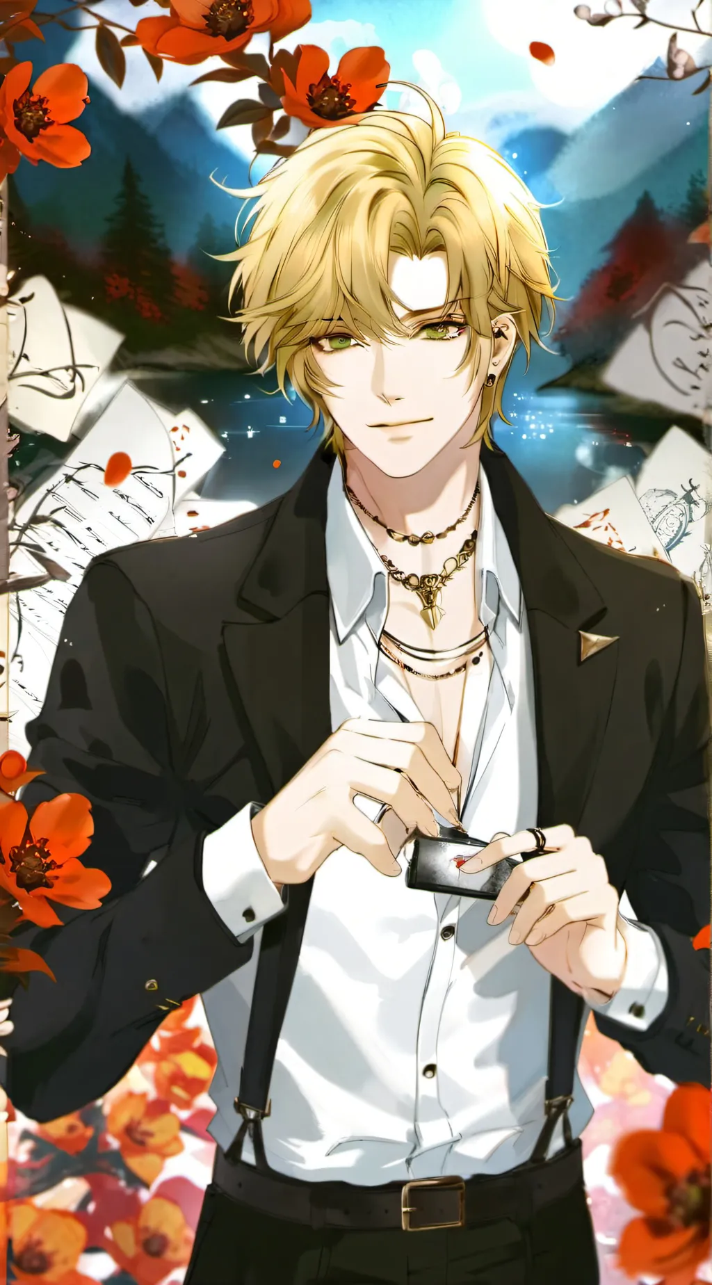 ai character: Hunter background