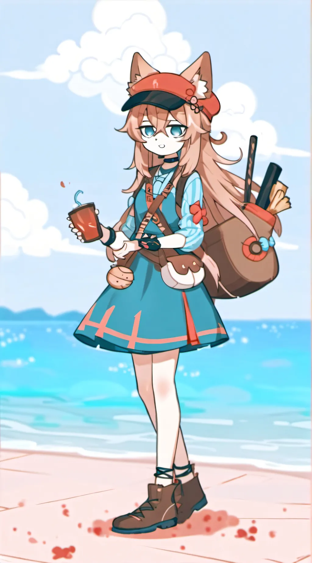 ai character: Maria background