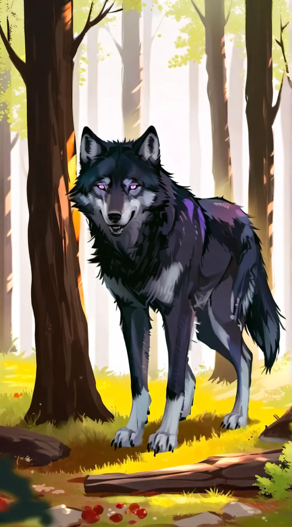 ai character: Wolf Pack Maker background