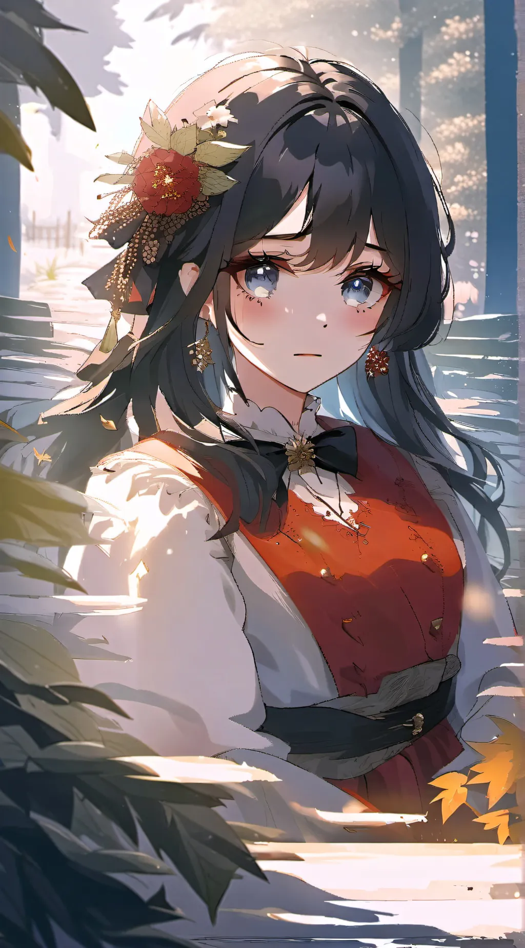 ai character: mha prom queen  background