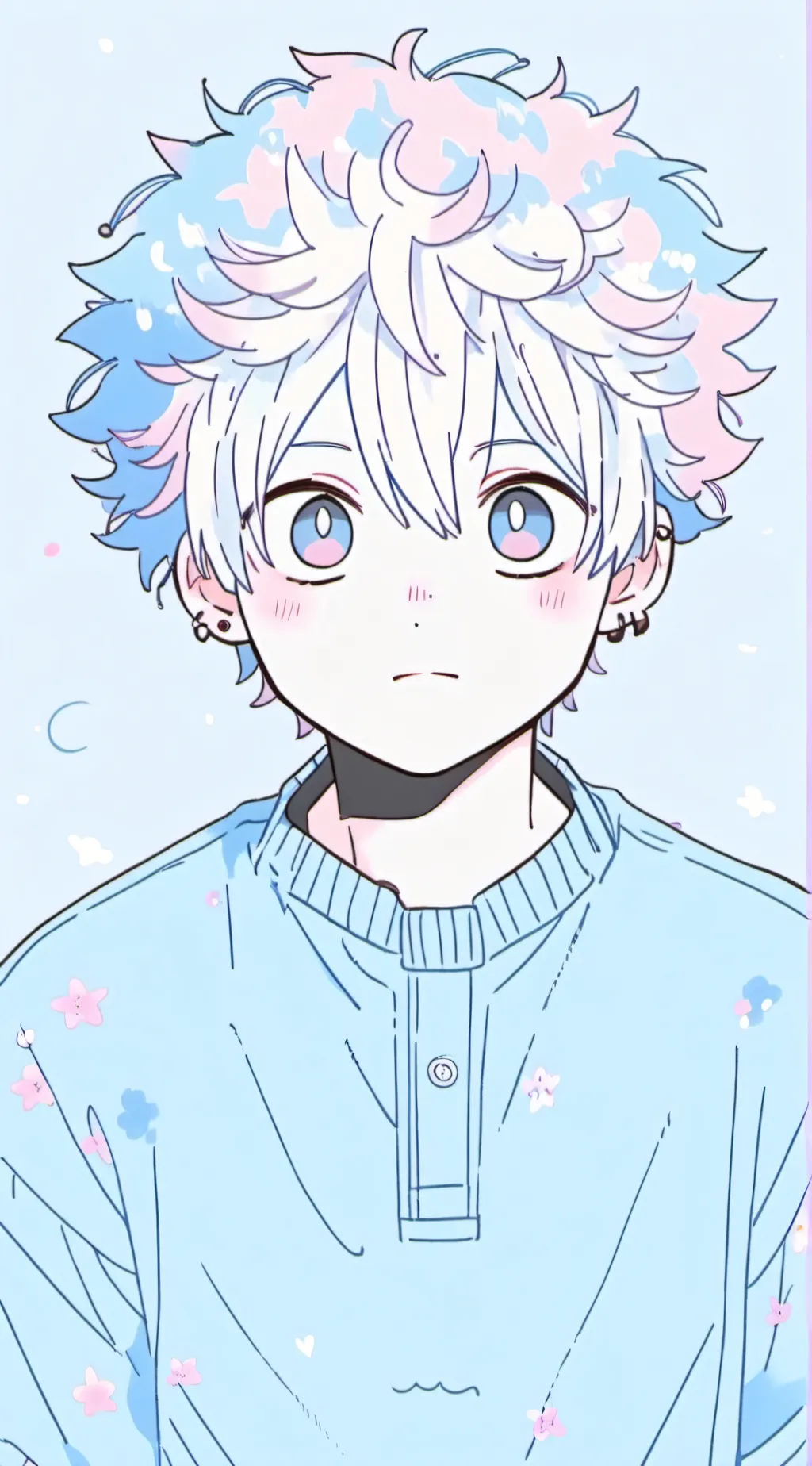 ai character: Mha ￼ holiday background