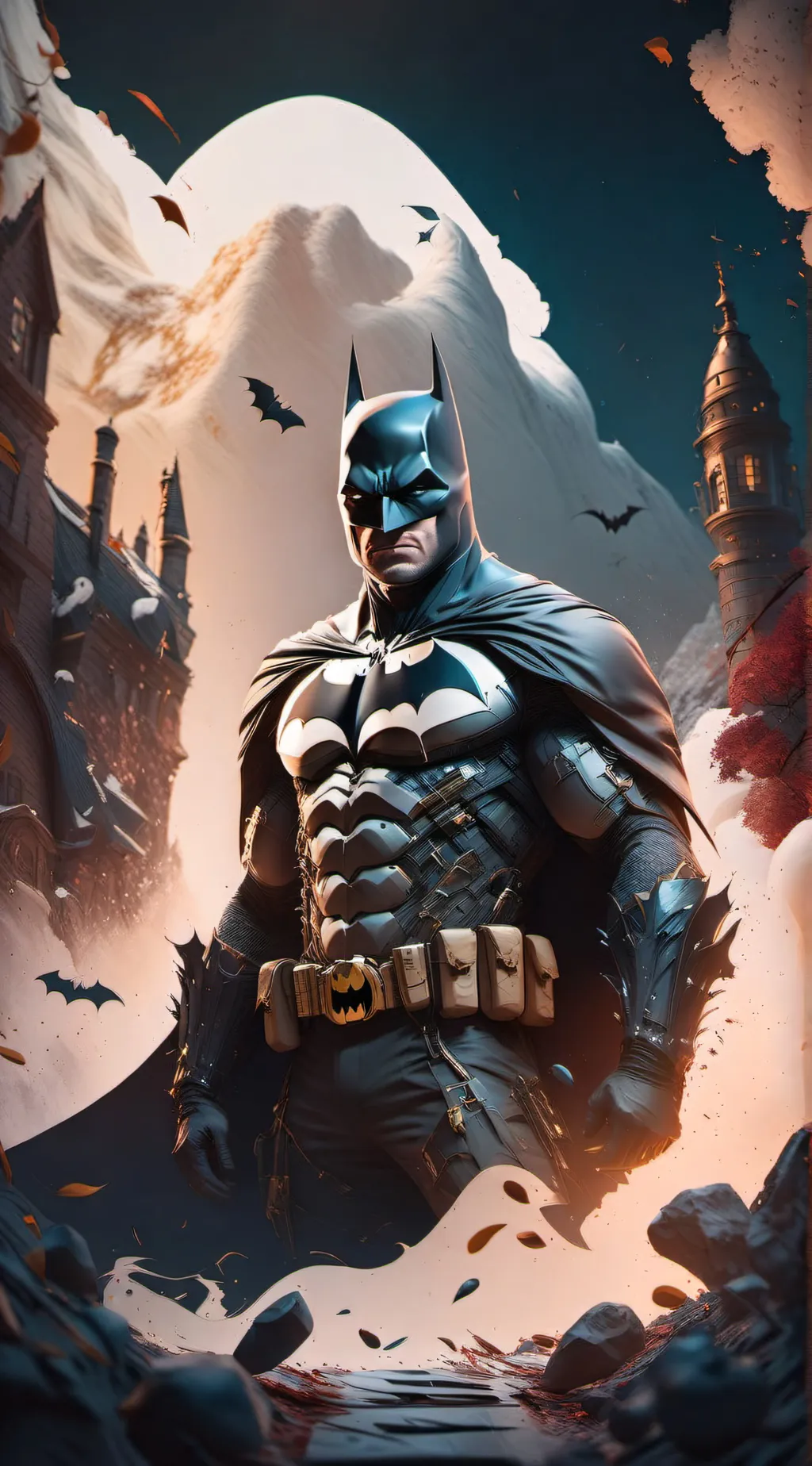 ai character: Batman background