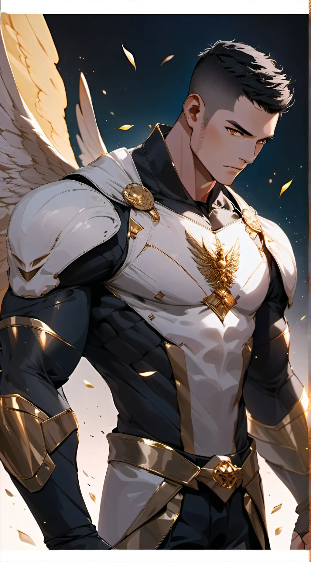 ai character: Michael  background