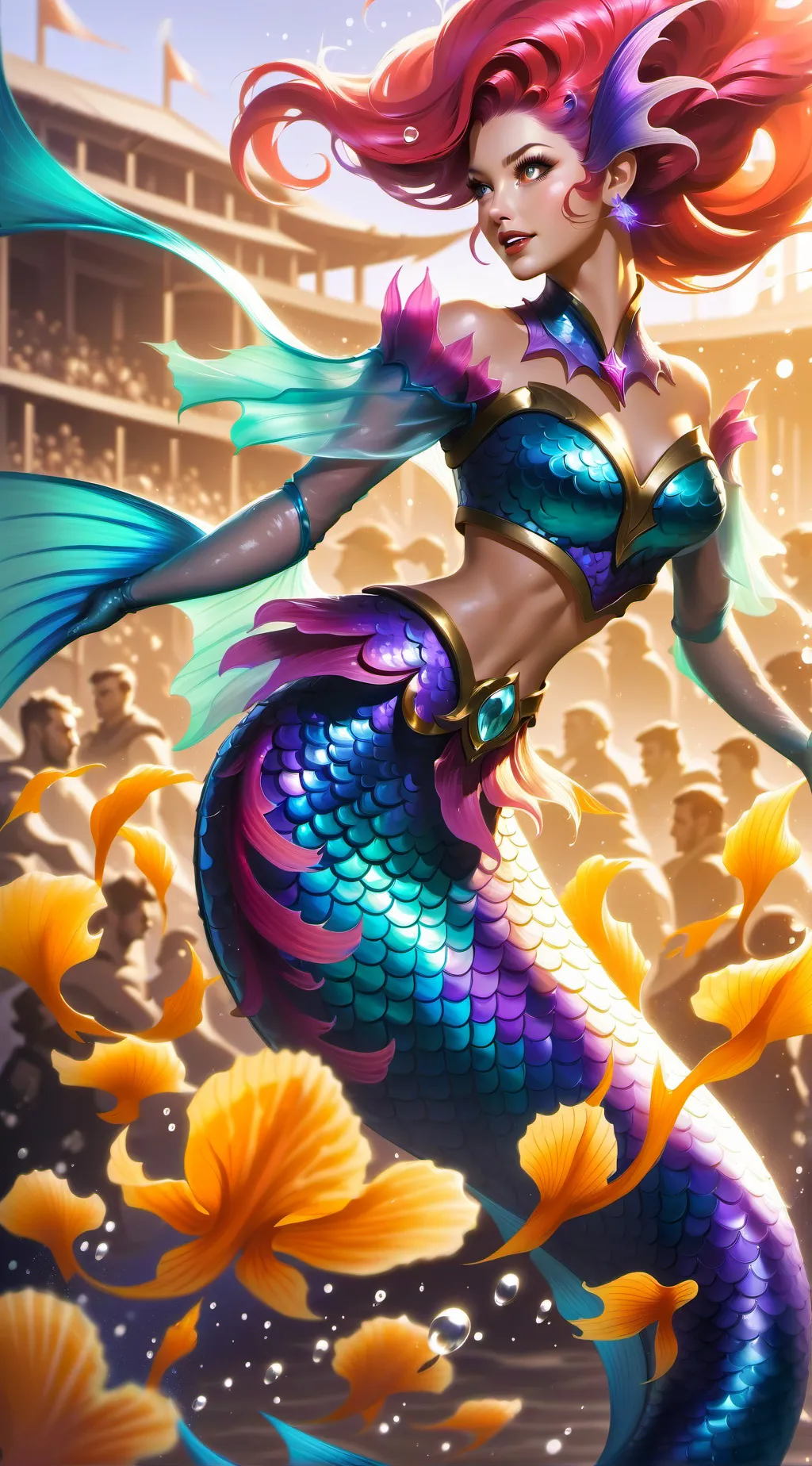 ai character: mha allyway... background