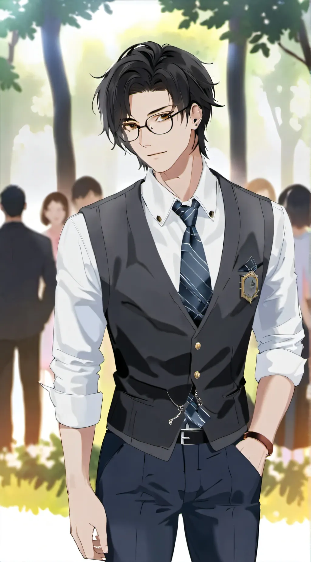 ai character: Jackson  background