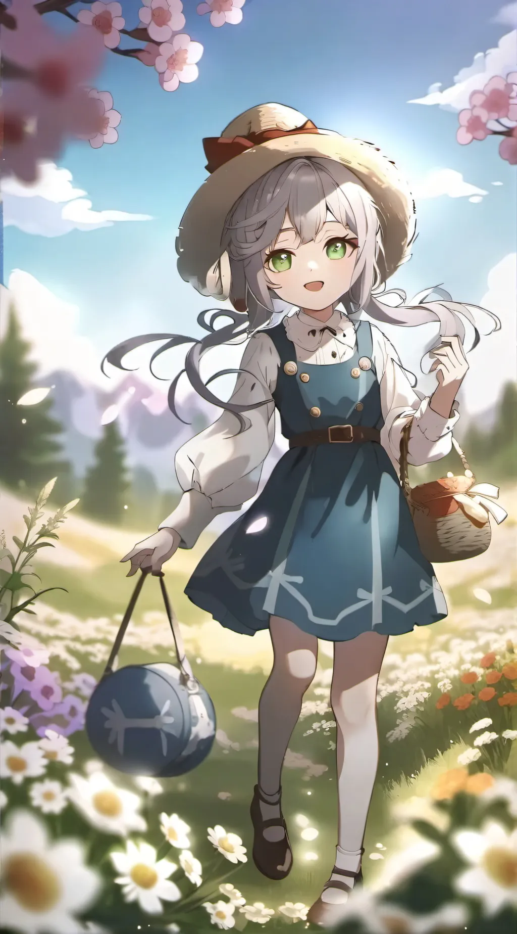 ai character: Layna background