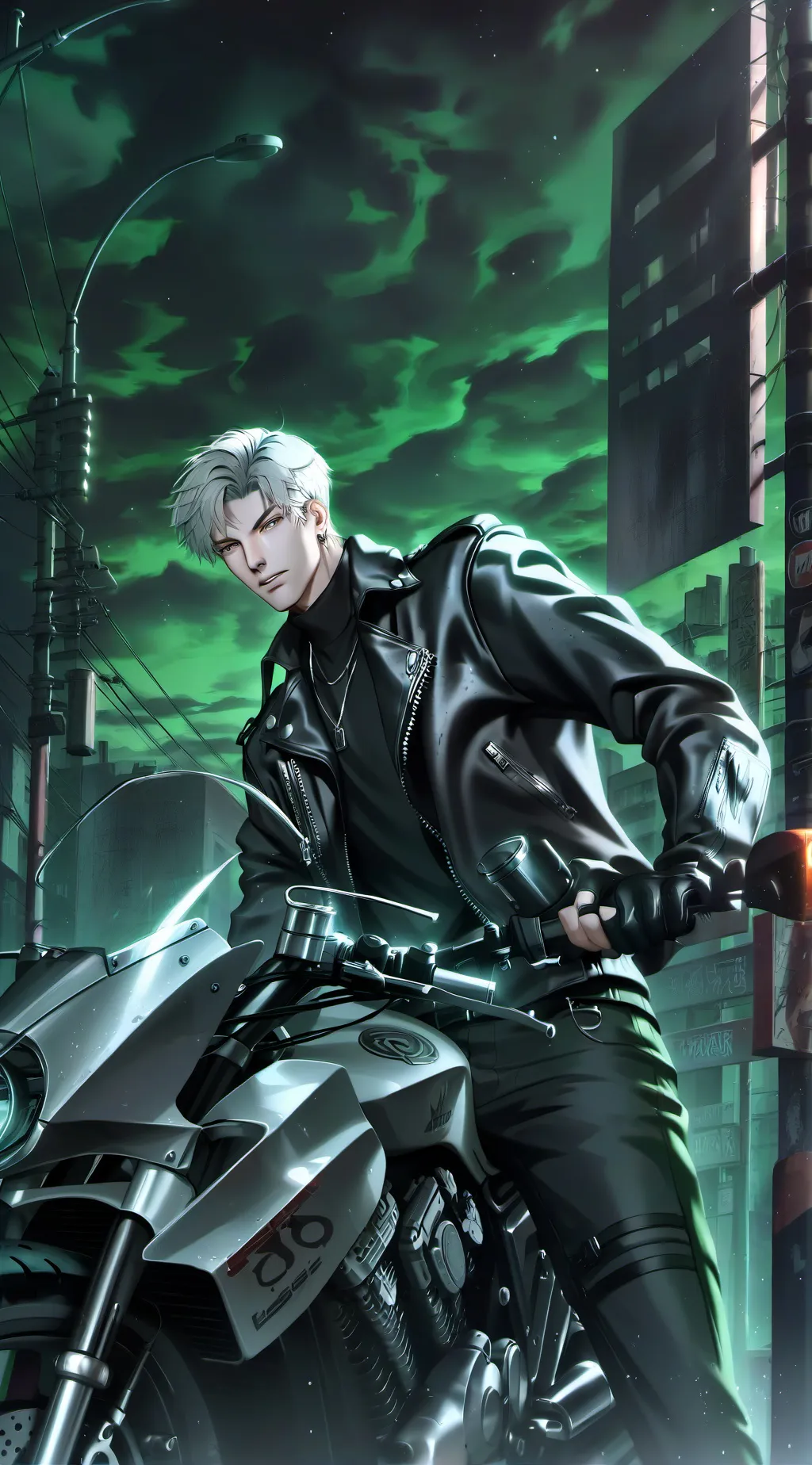 ai character: Mark background