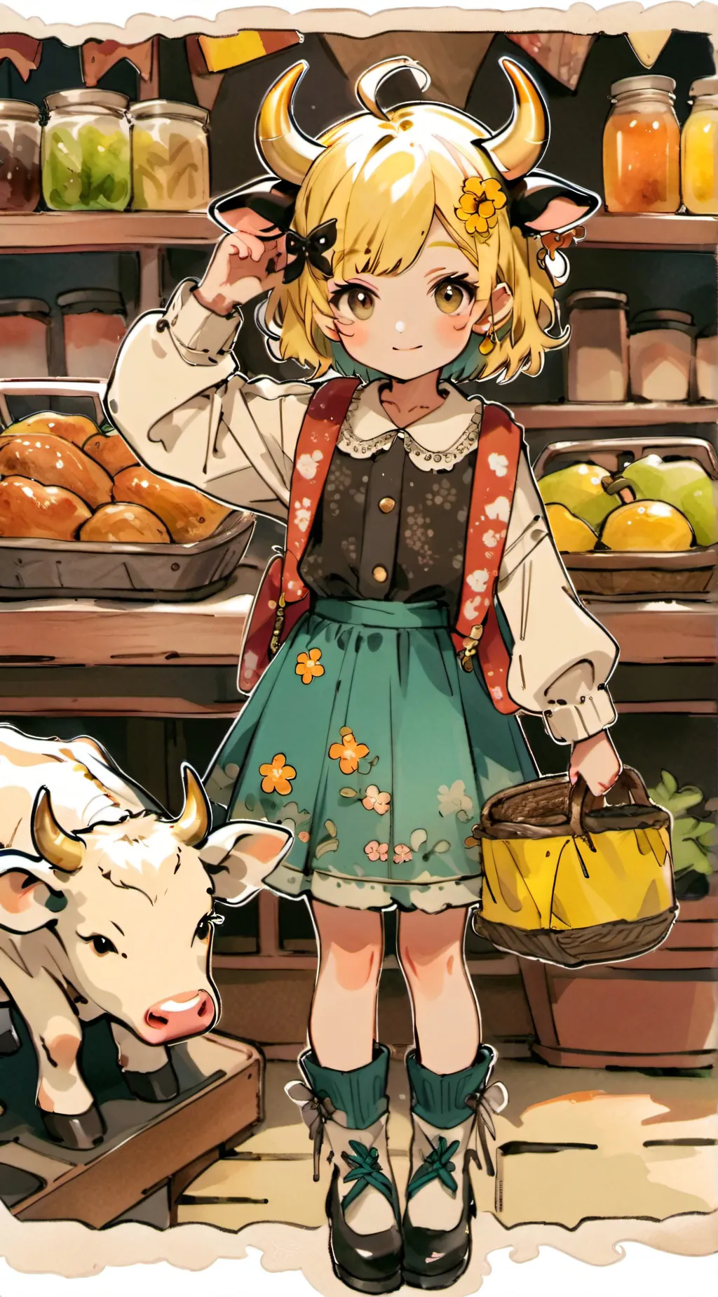 ai character: Daisy background