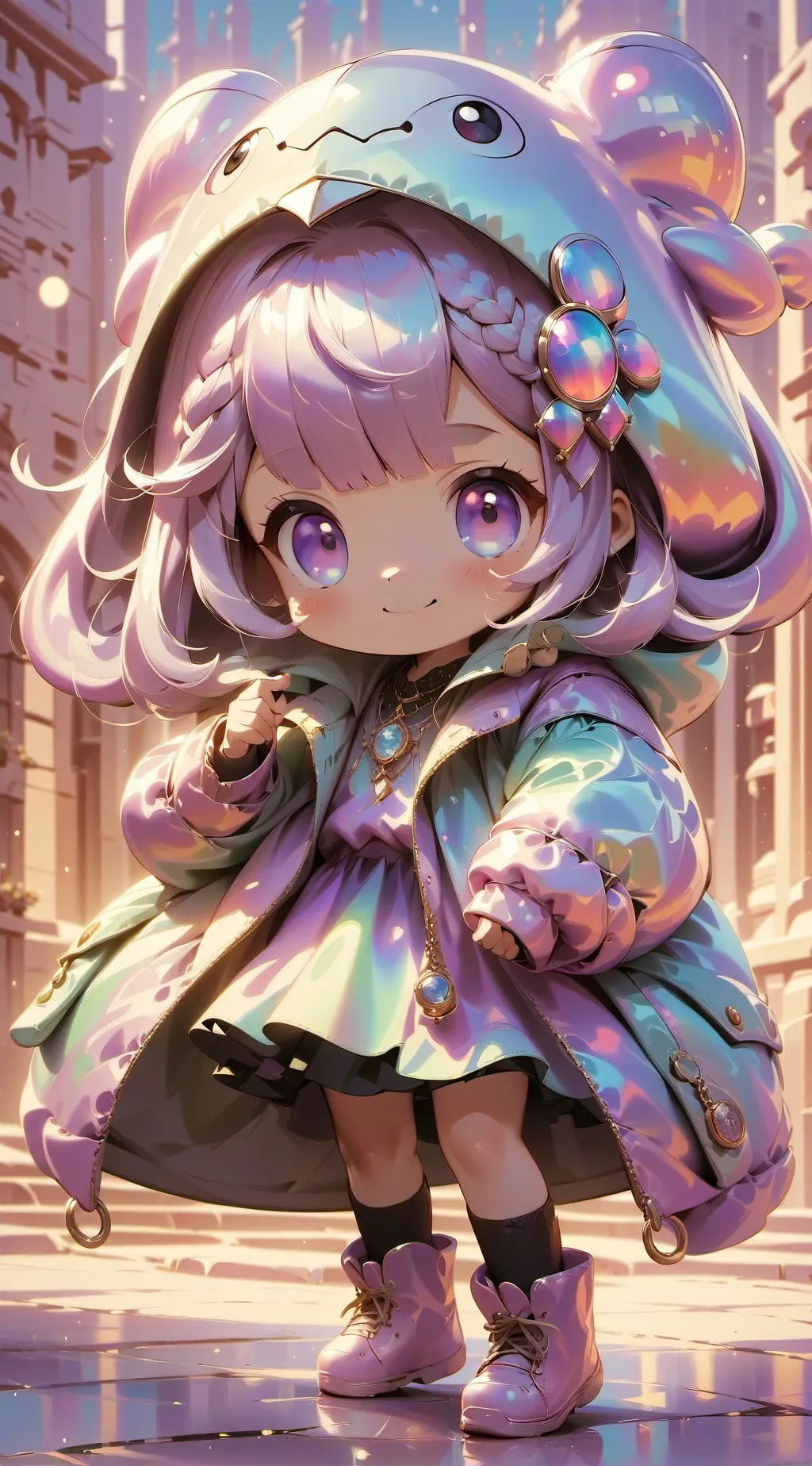 ai character: Kamiah  background