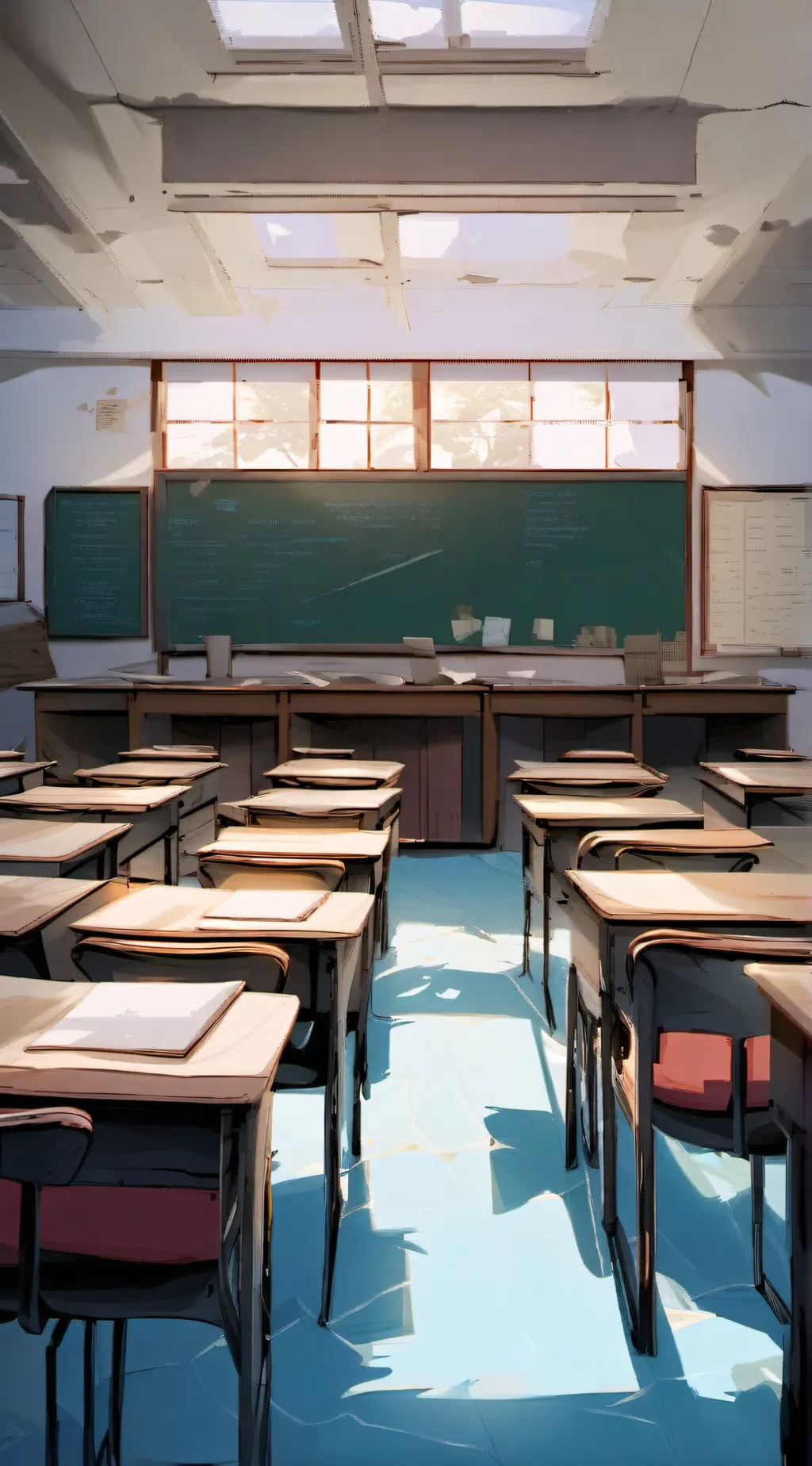 ai character: Mha UA background