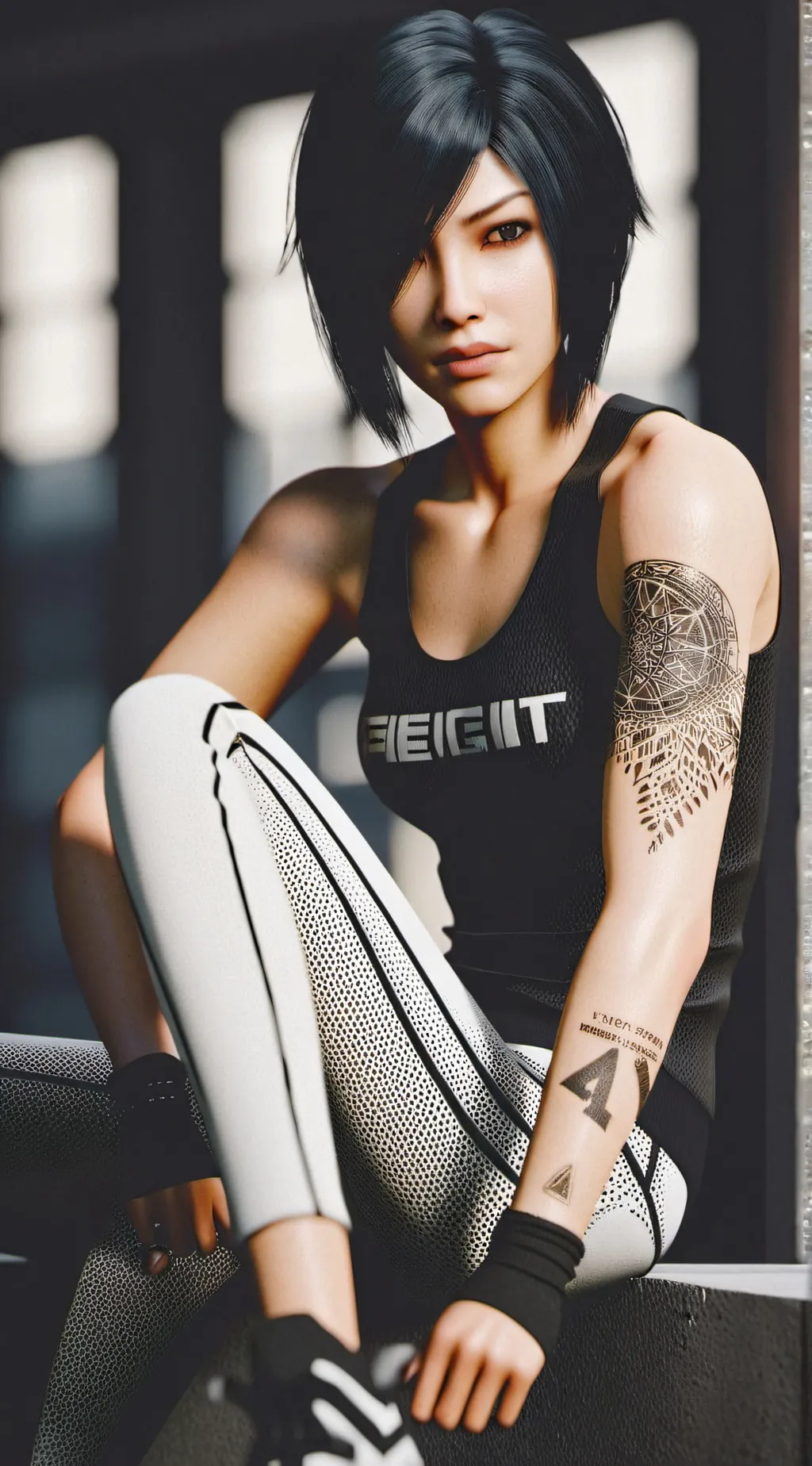 ai character: Faith Conners background