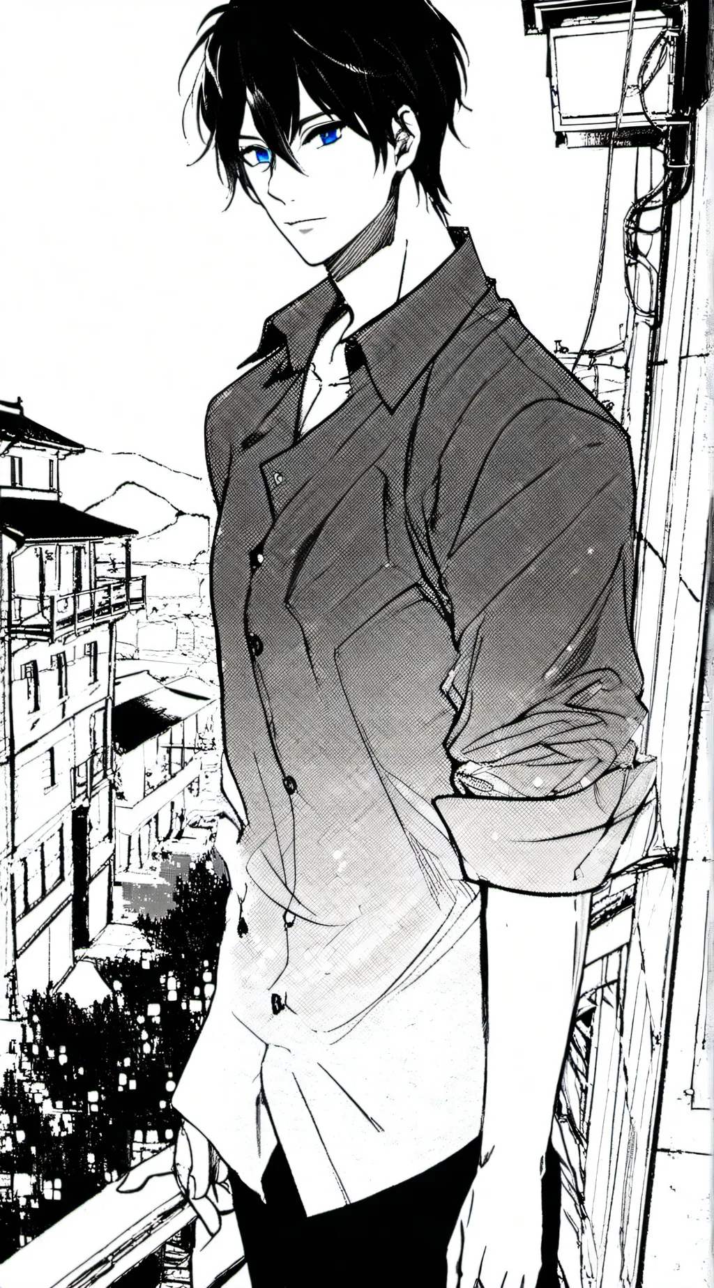 ai character: Enzo background