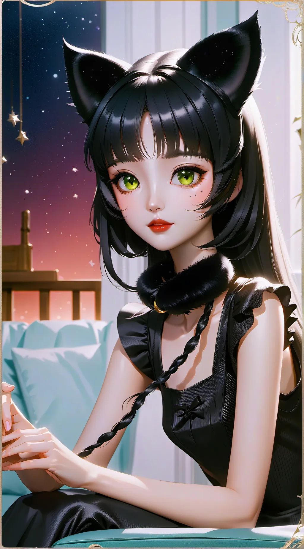 ai character: Midnight Marin Spi background
