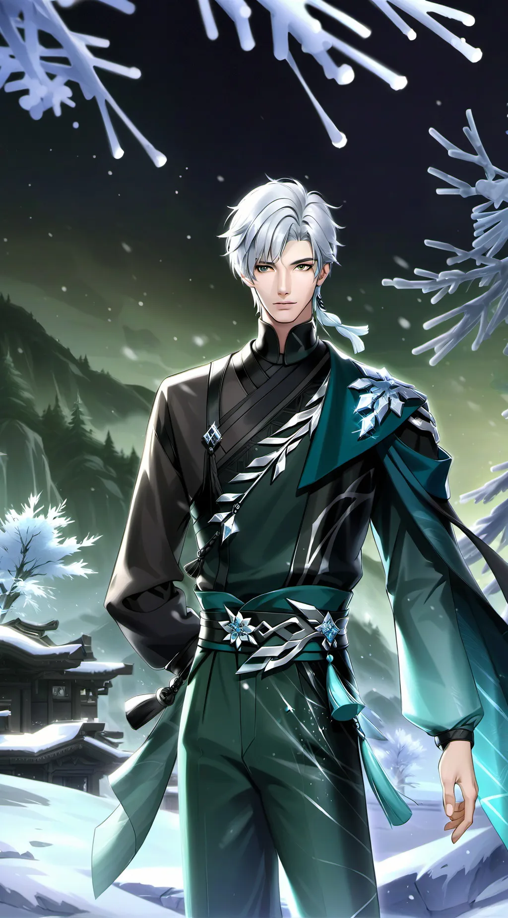 ai character: Rin background