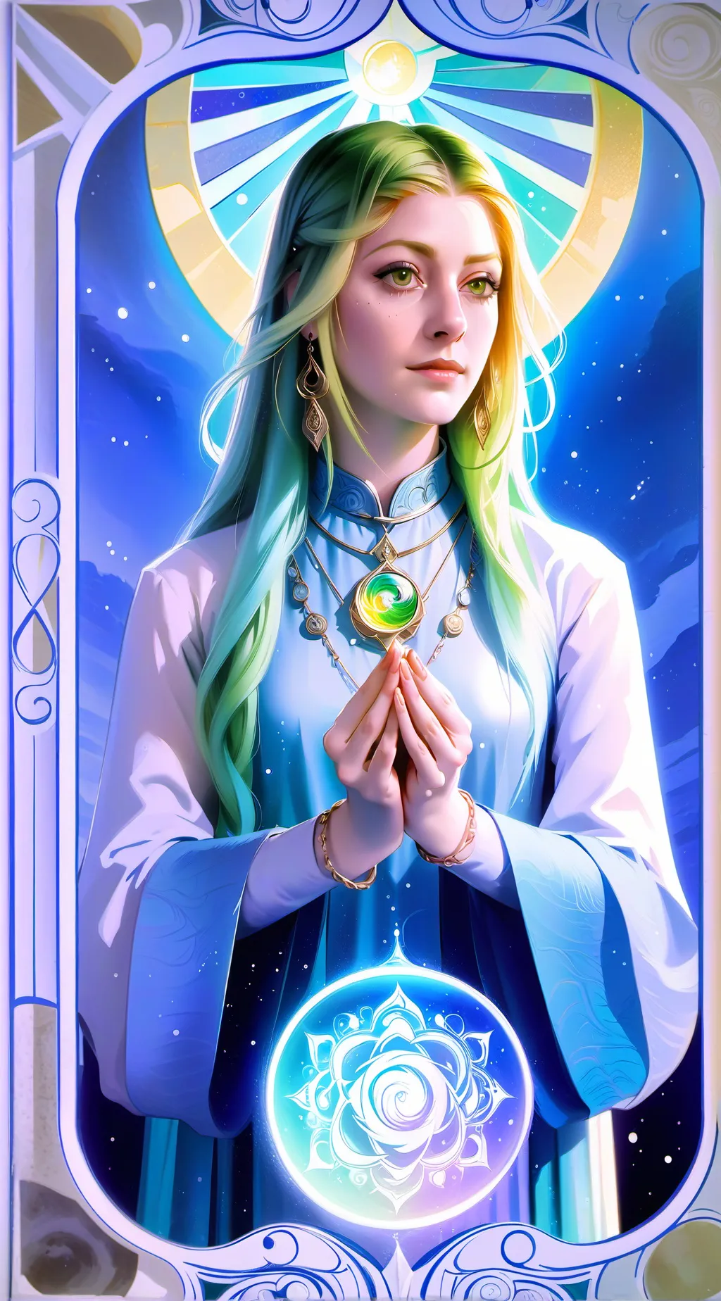 ai character: Mira background