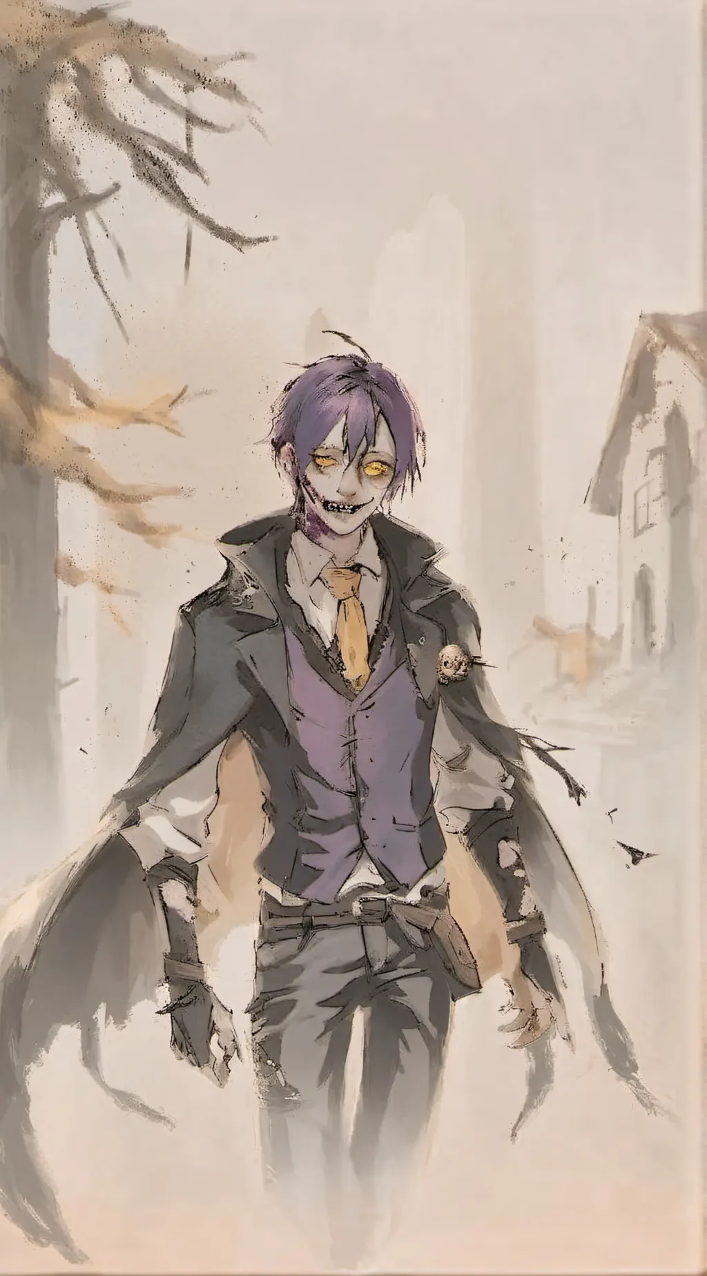 ai character: ziyrm  background