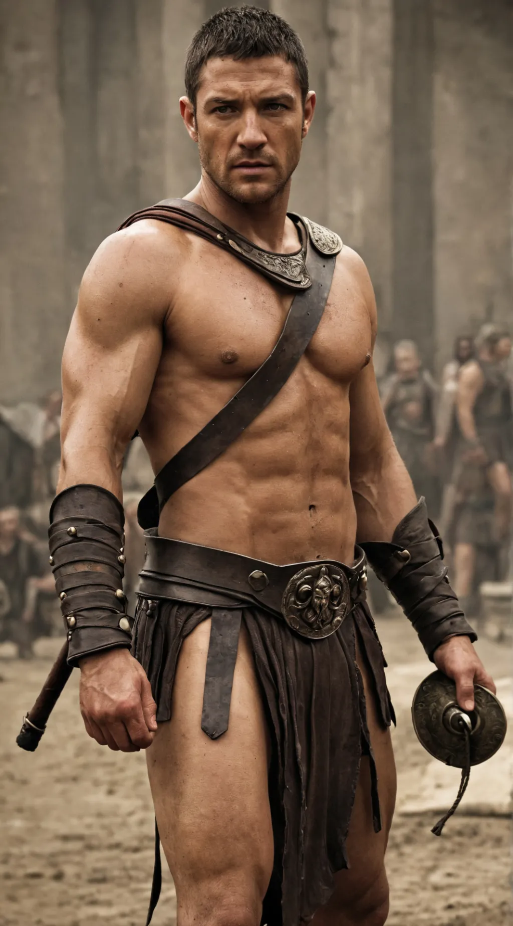 ai character: Spartacus  background