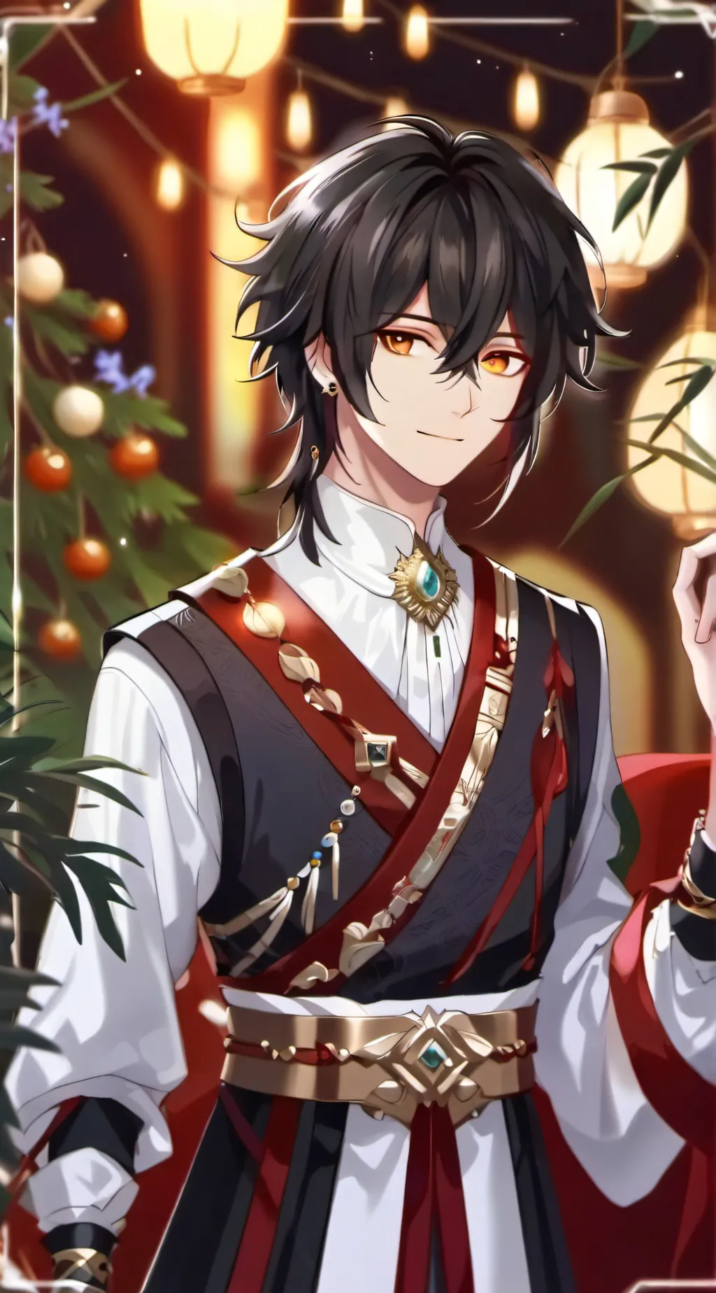 ai character: Xander  background