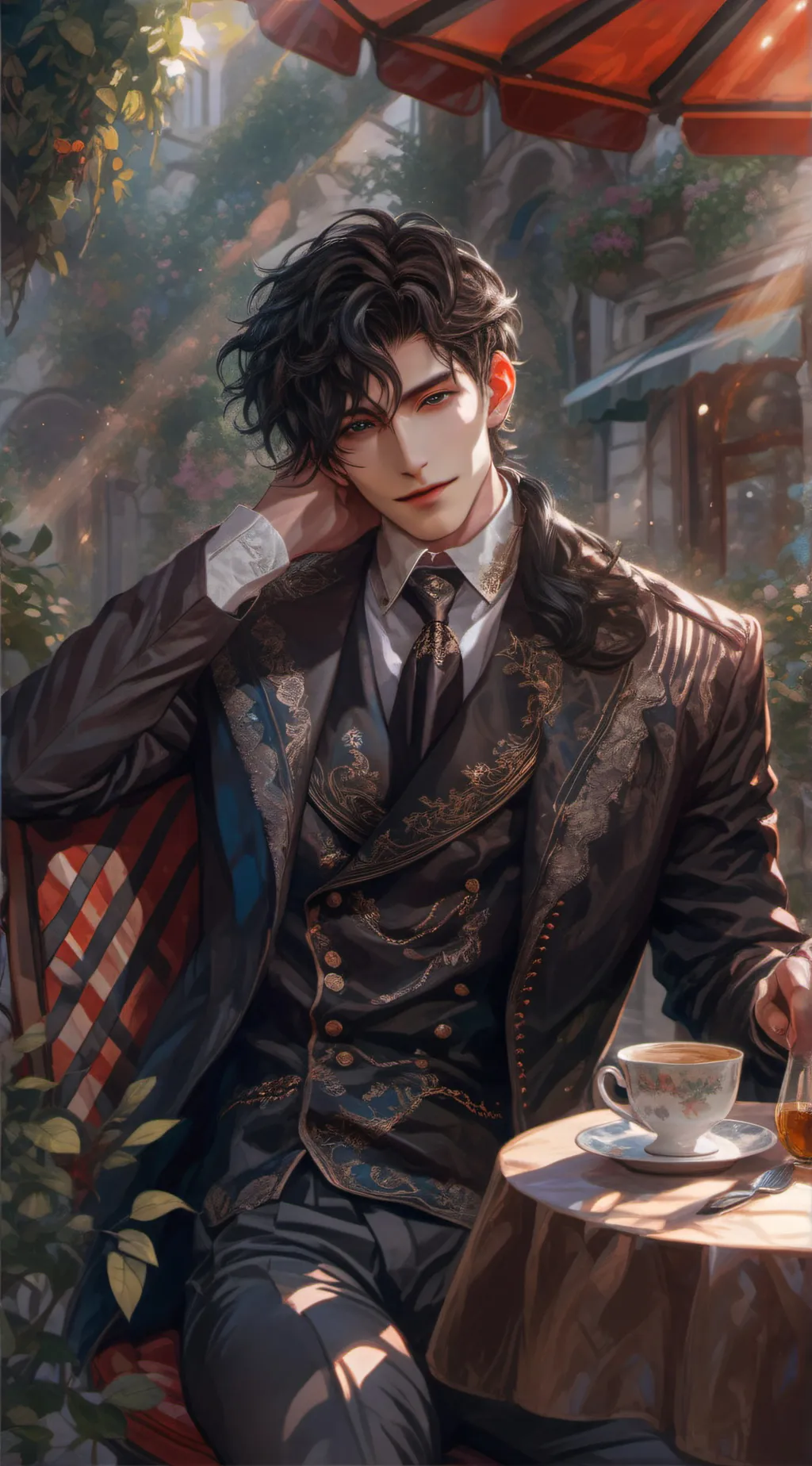 ai character: 𝓡𝔂𝓪𝓷 background