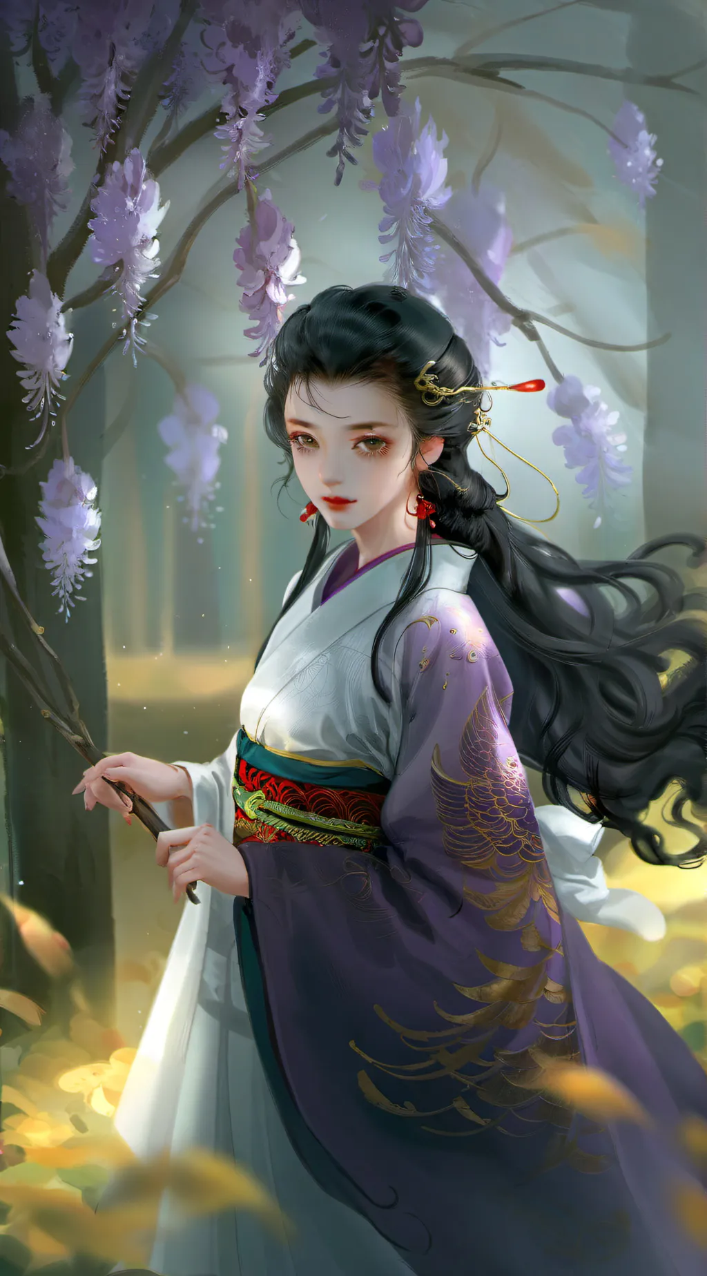 ai character: muichiro tokito background