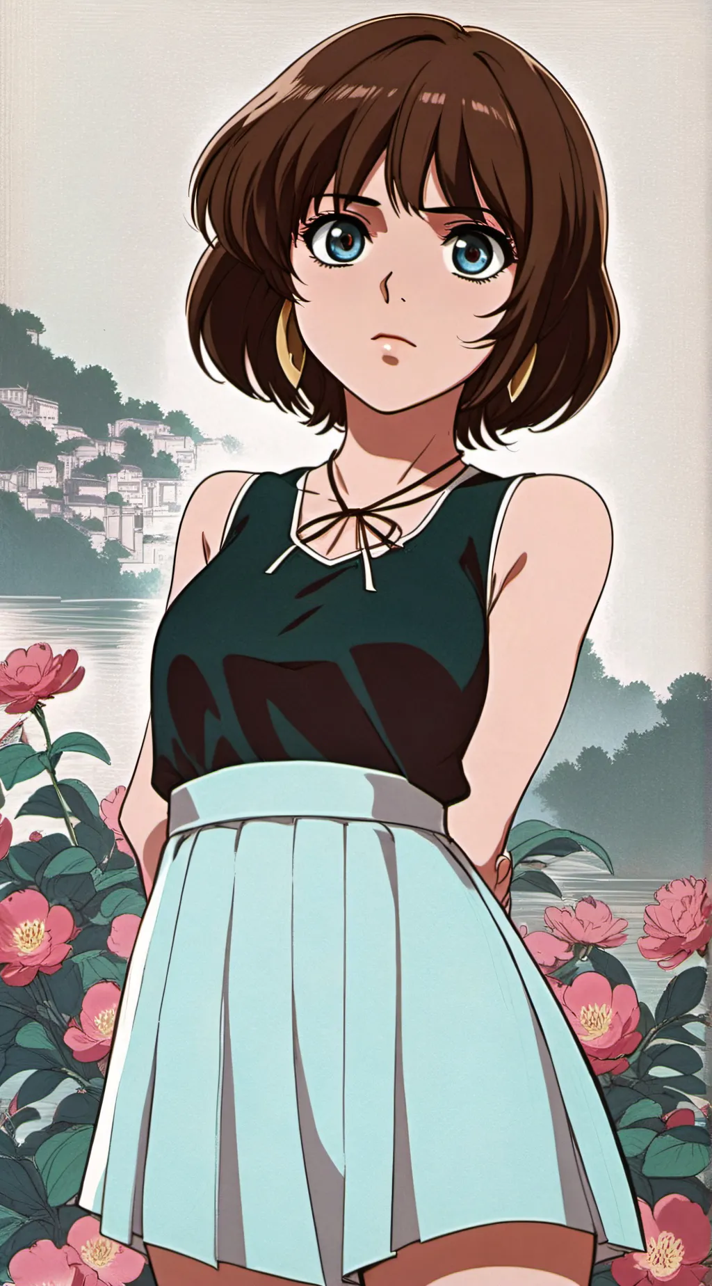 ai character: MACARENA background