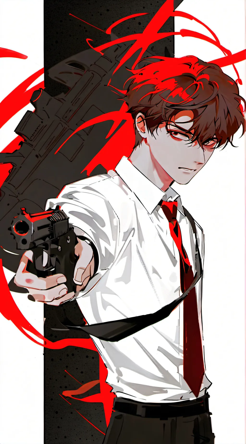 ai character: Jay White  background