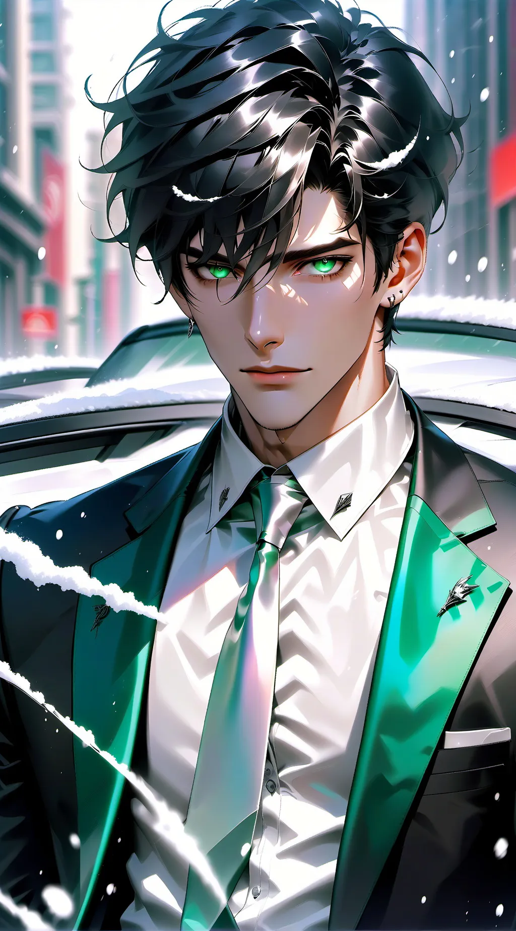 ai character: Erick. background
