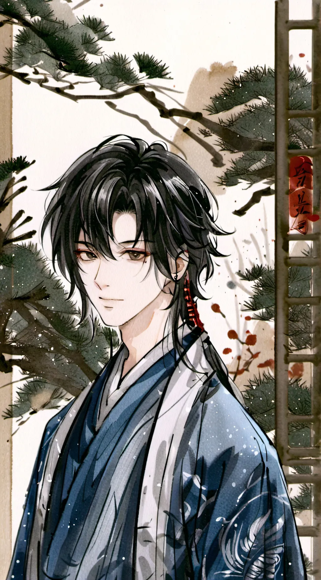 ai character: 历琛言 background