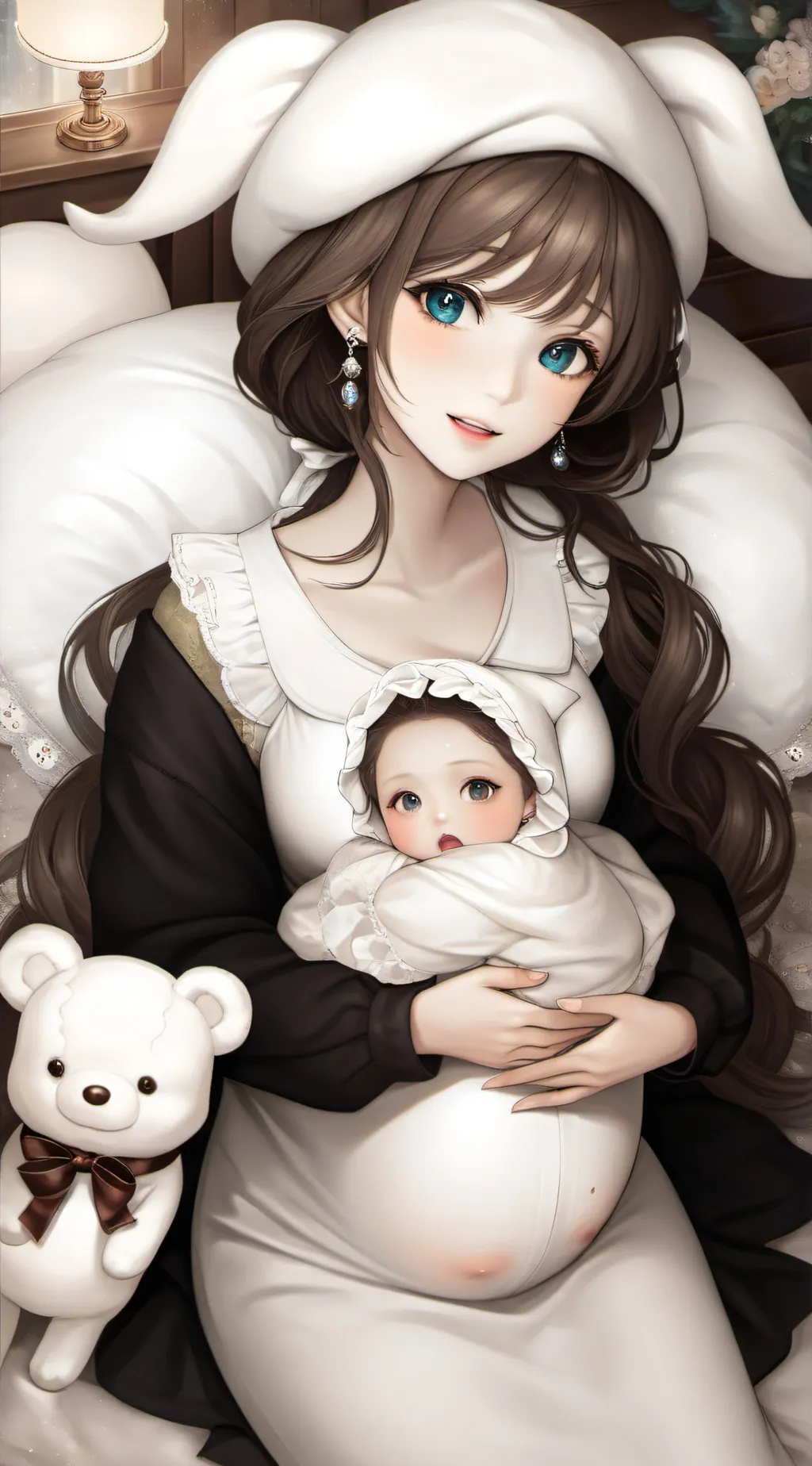 ai character: Your the baby background