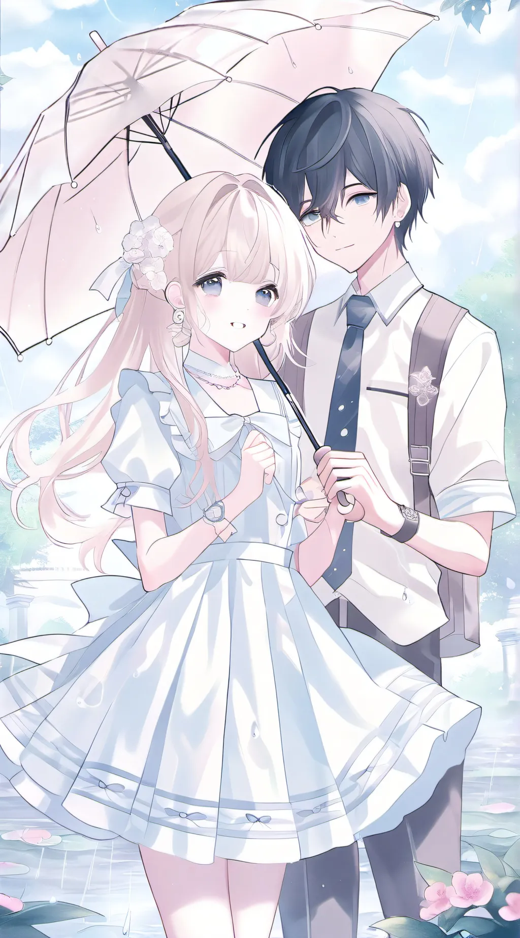ai character: alex and amelia background