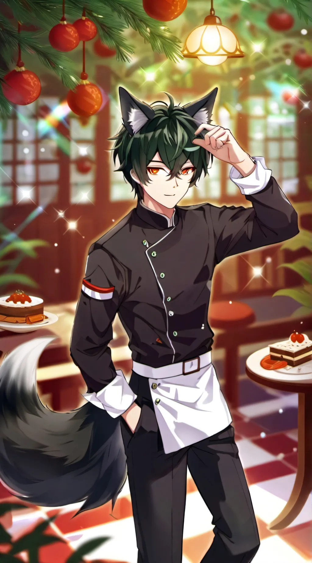 ai character: Max background