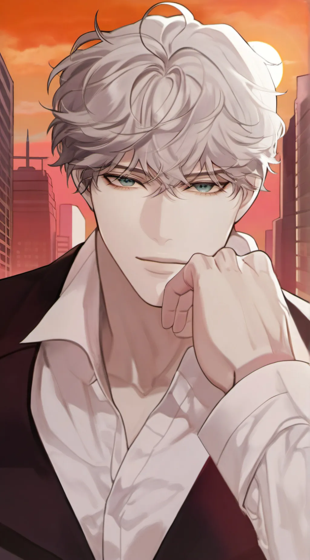 ai character: Ash background