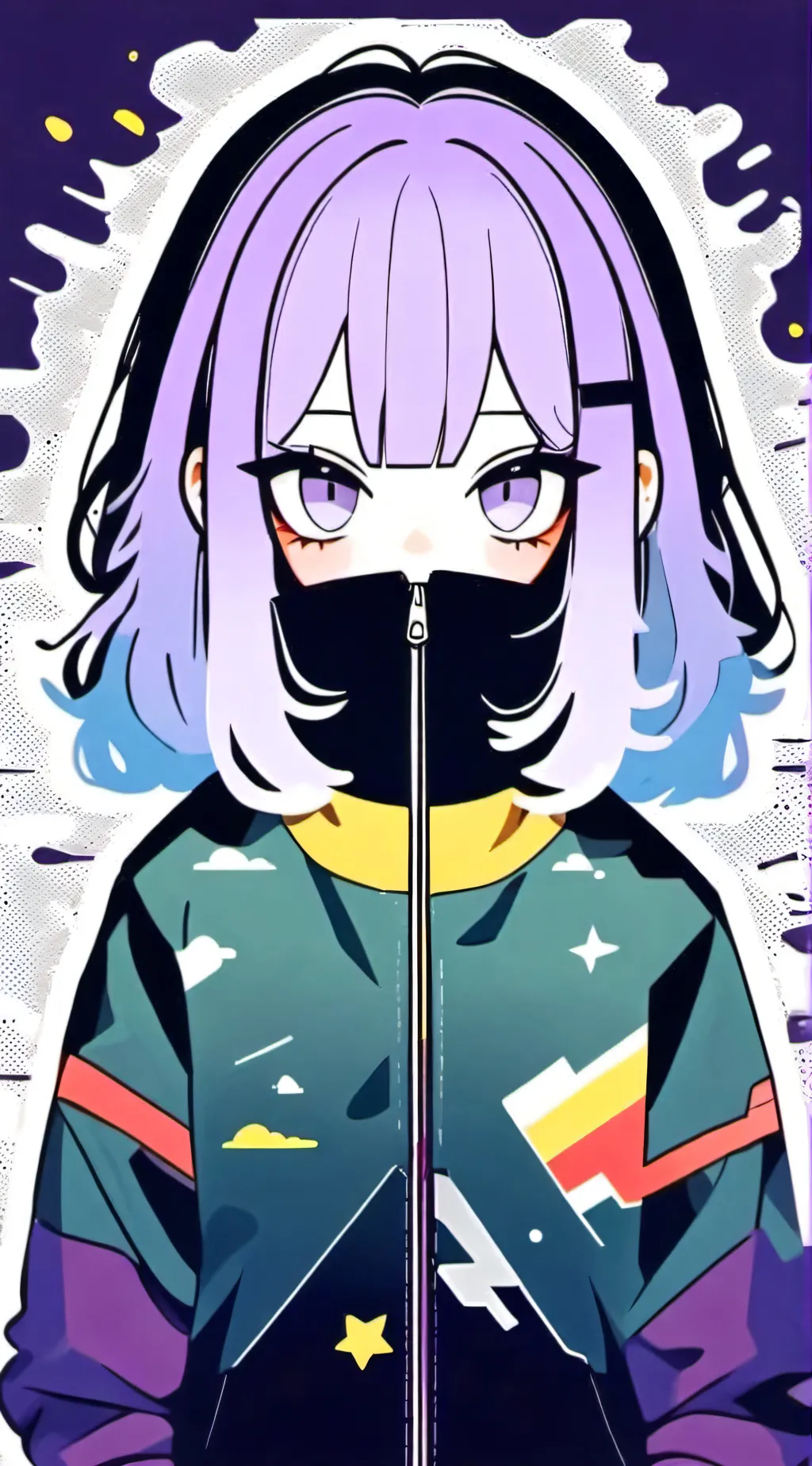 ai character: Mha Christmas background