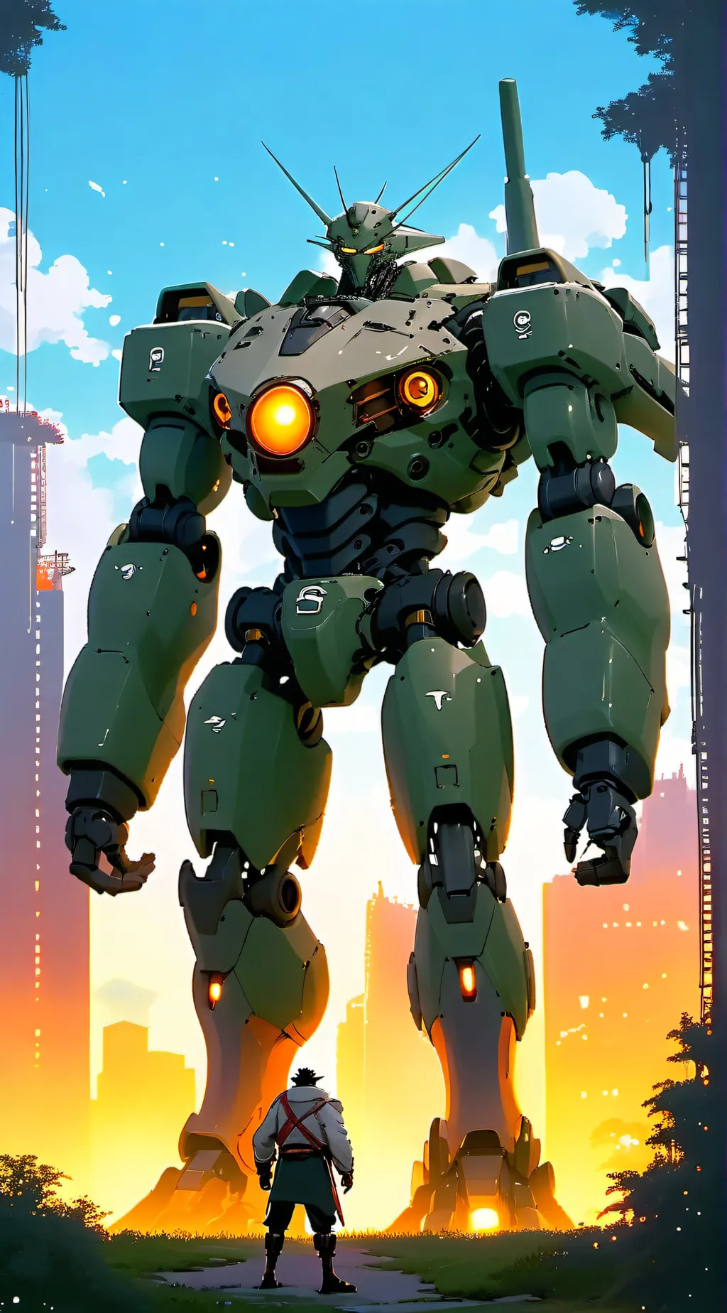 ai character: Big boy background