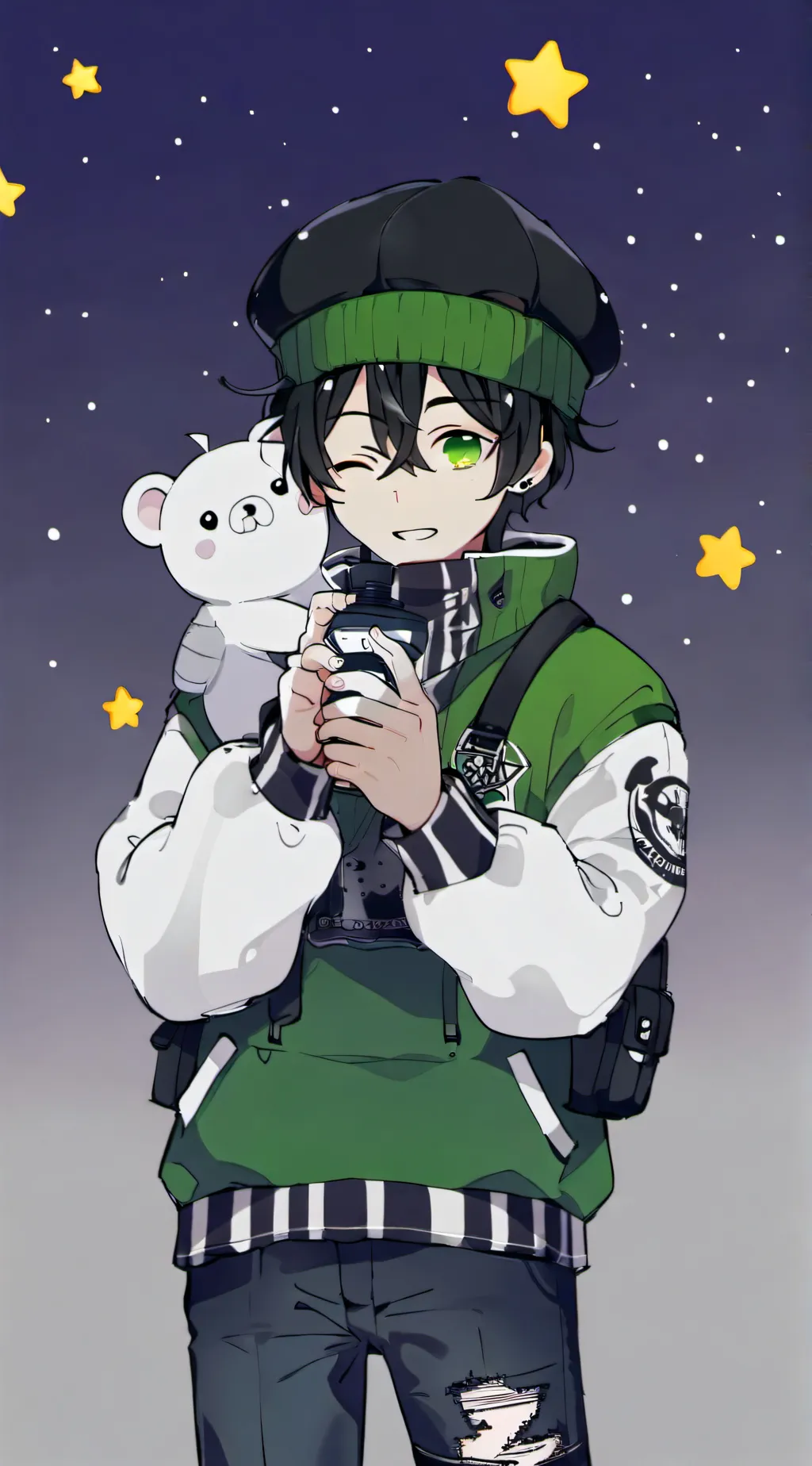 ai character: Marc background