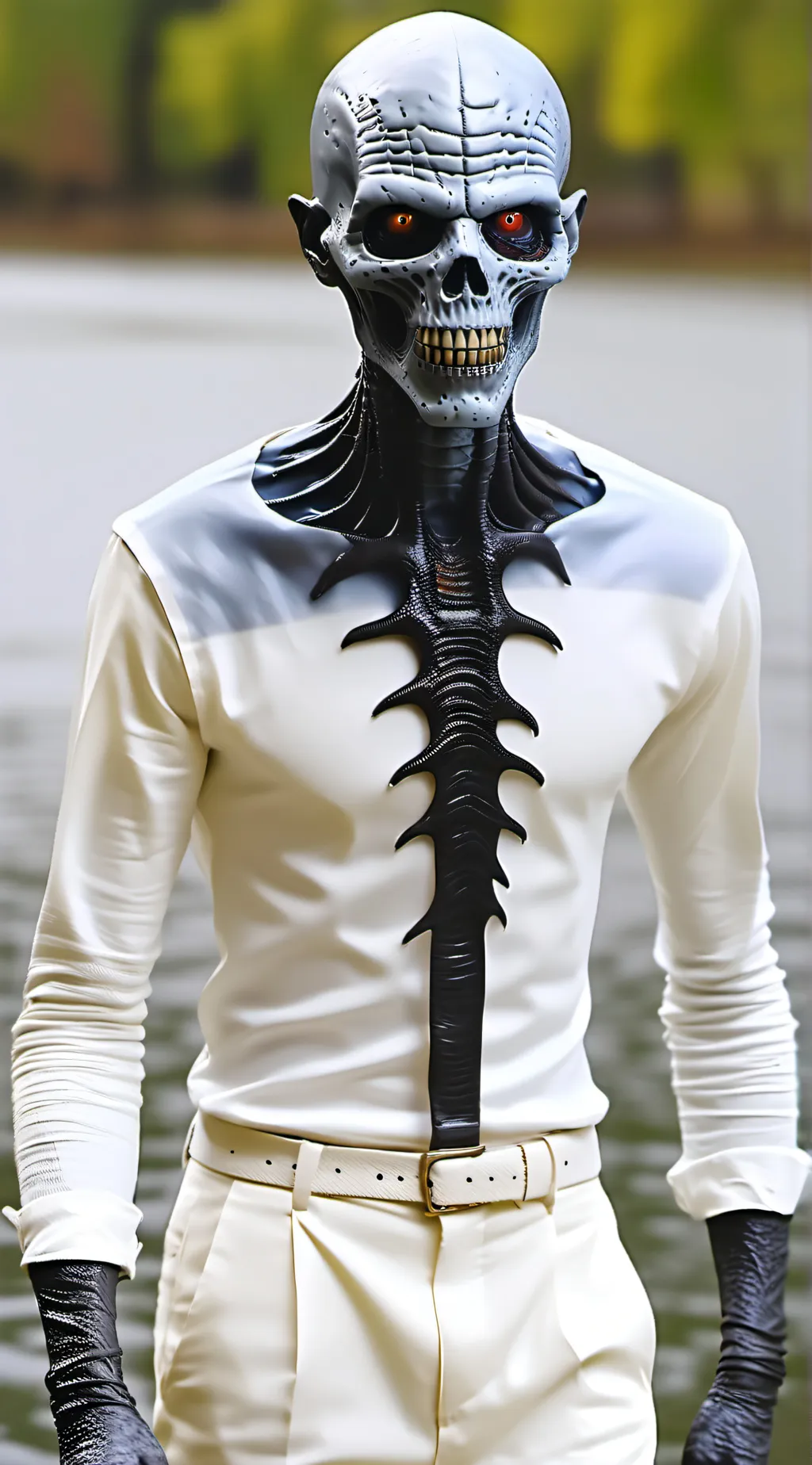 ai character: Jeepers creepers background