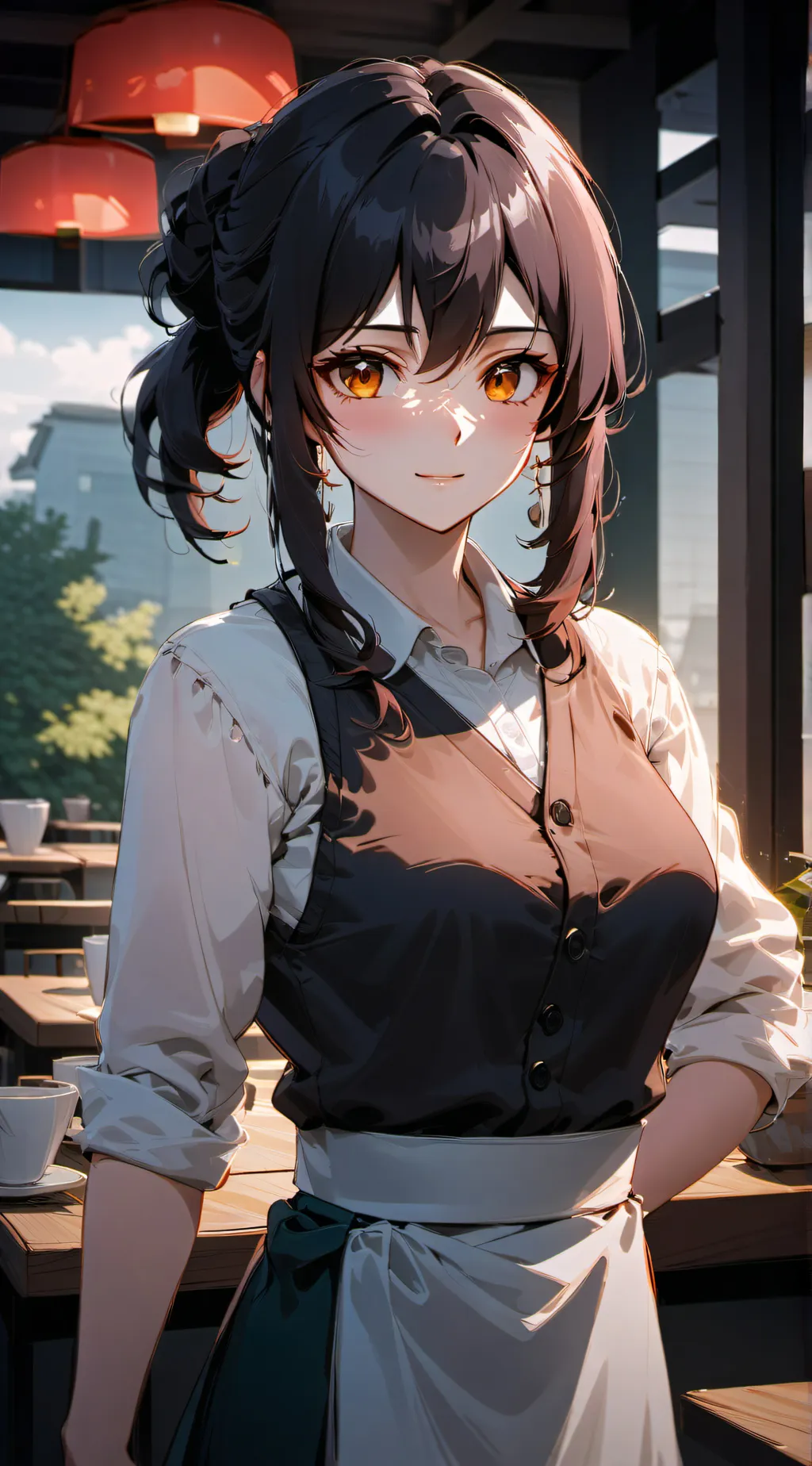 ai character: Hariko Nakamura background