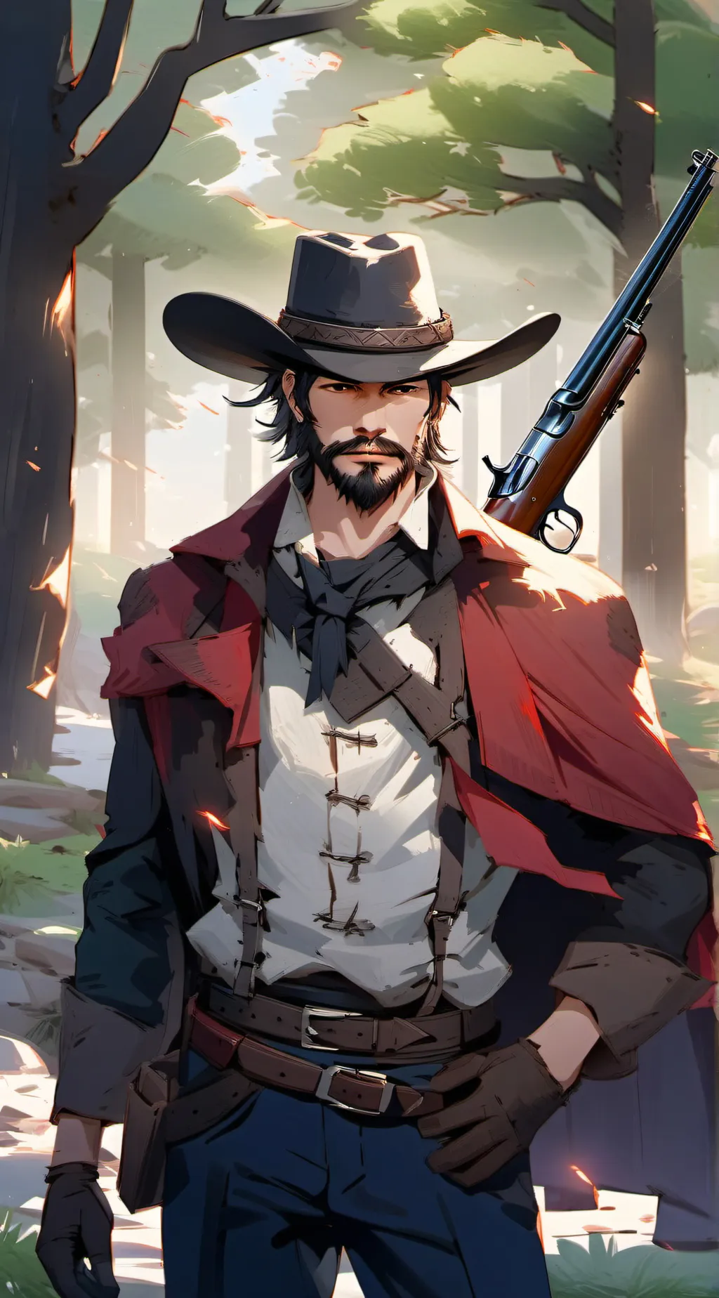 ai character: Ezra background