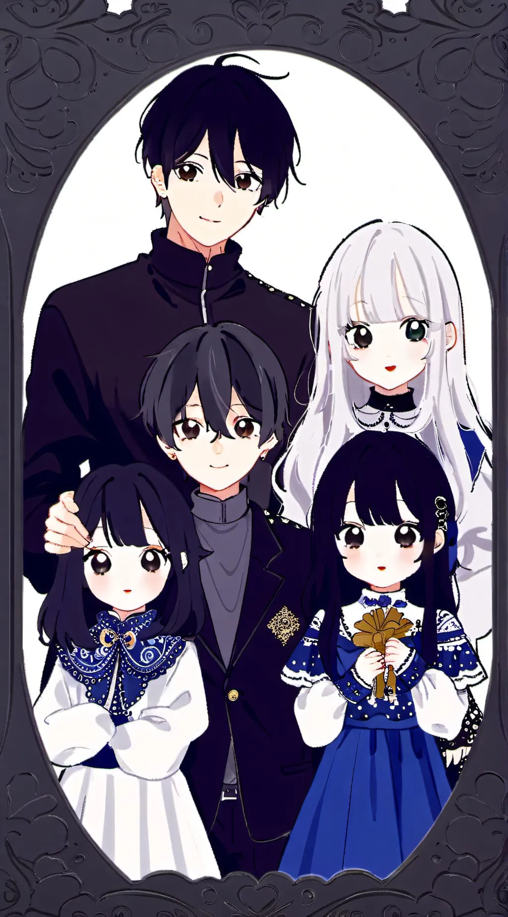 ai character: mafia family 🎀 background