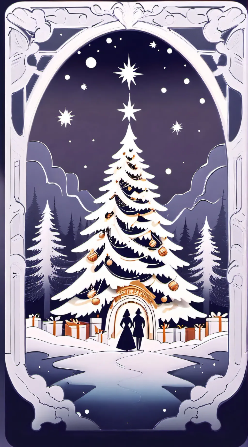 ai character: fpe Christmas! 💚❤️ background
