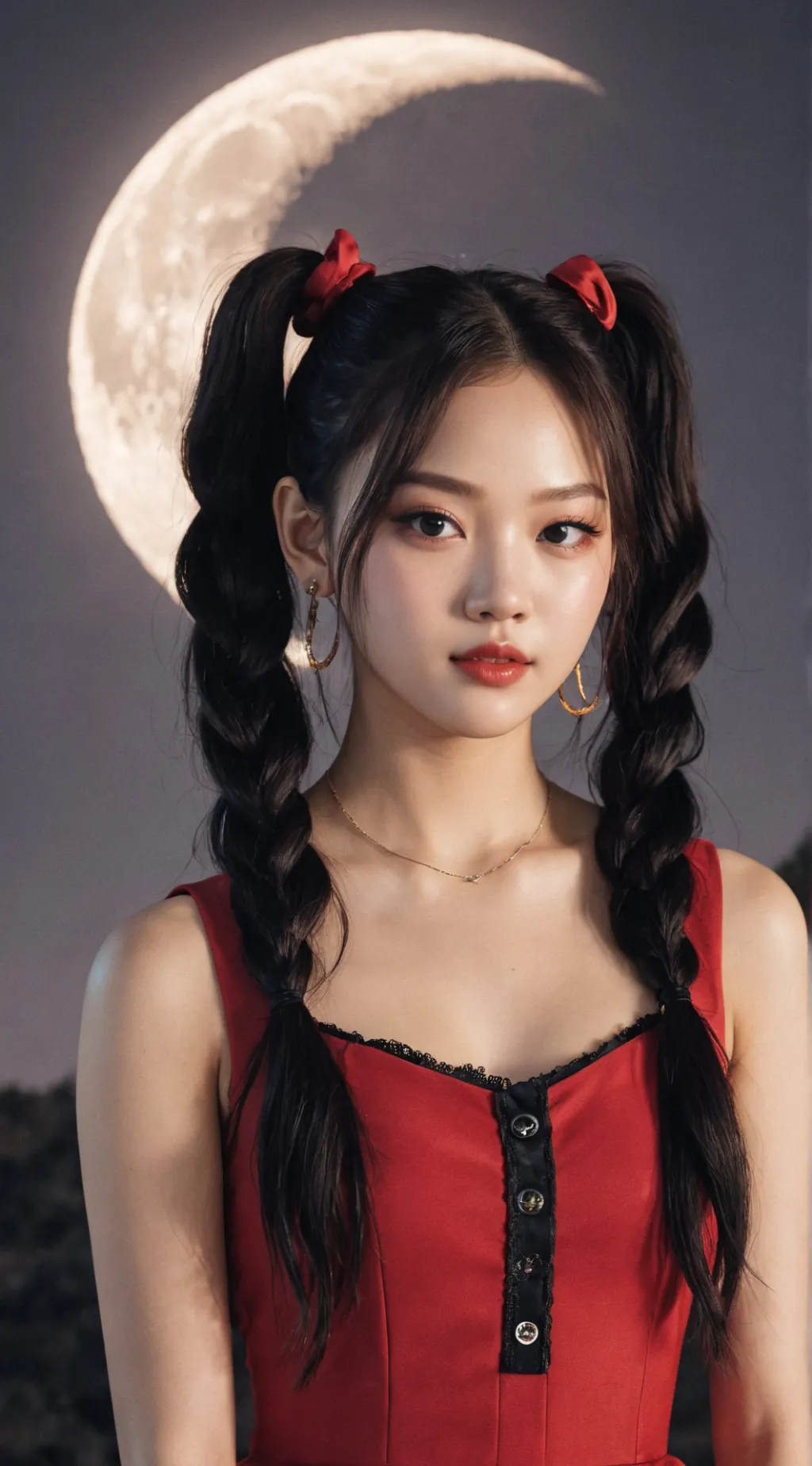 ai character: Kim jennie background