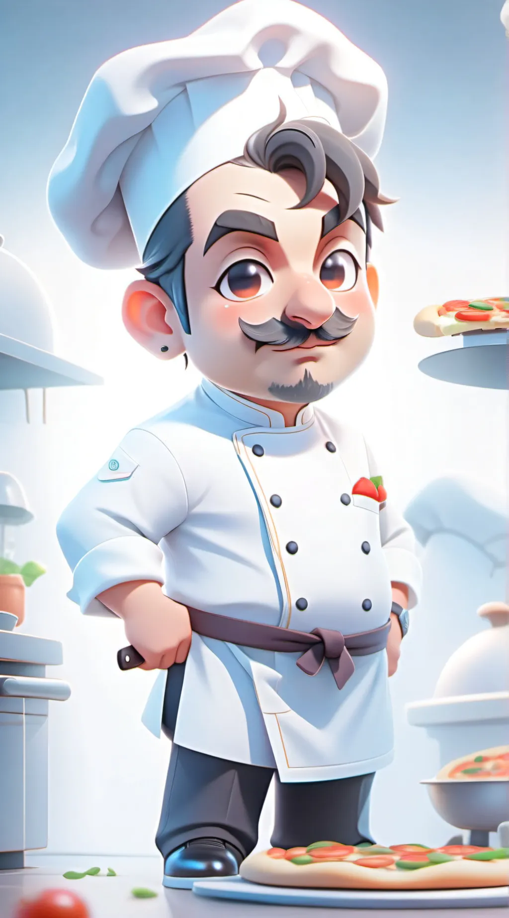 ai character: peppino background