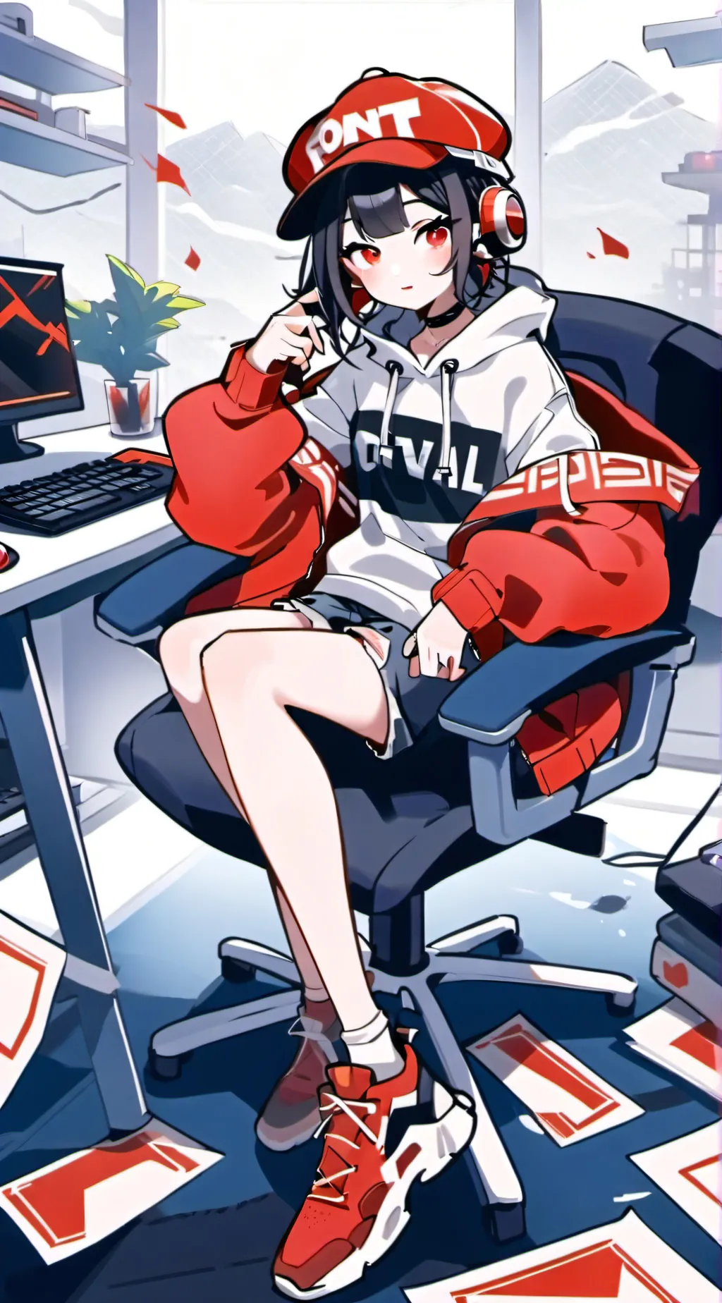 ai character: Alexandra background