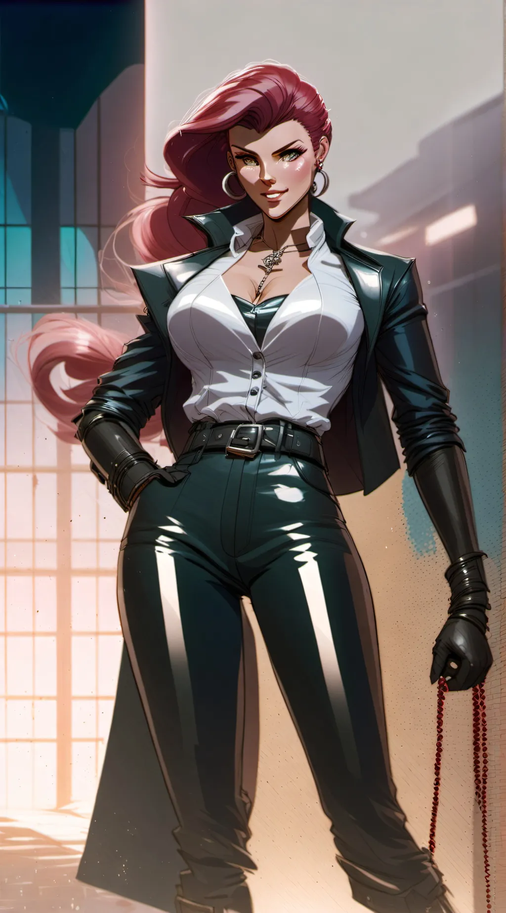ai character: team rocket jessie background