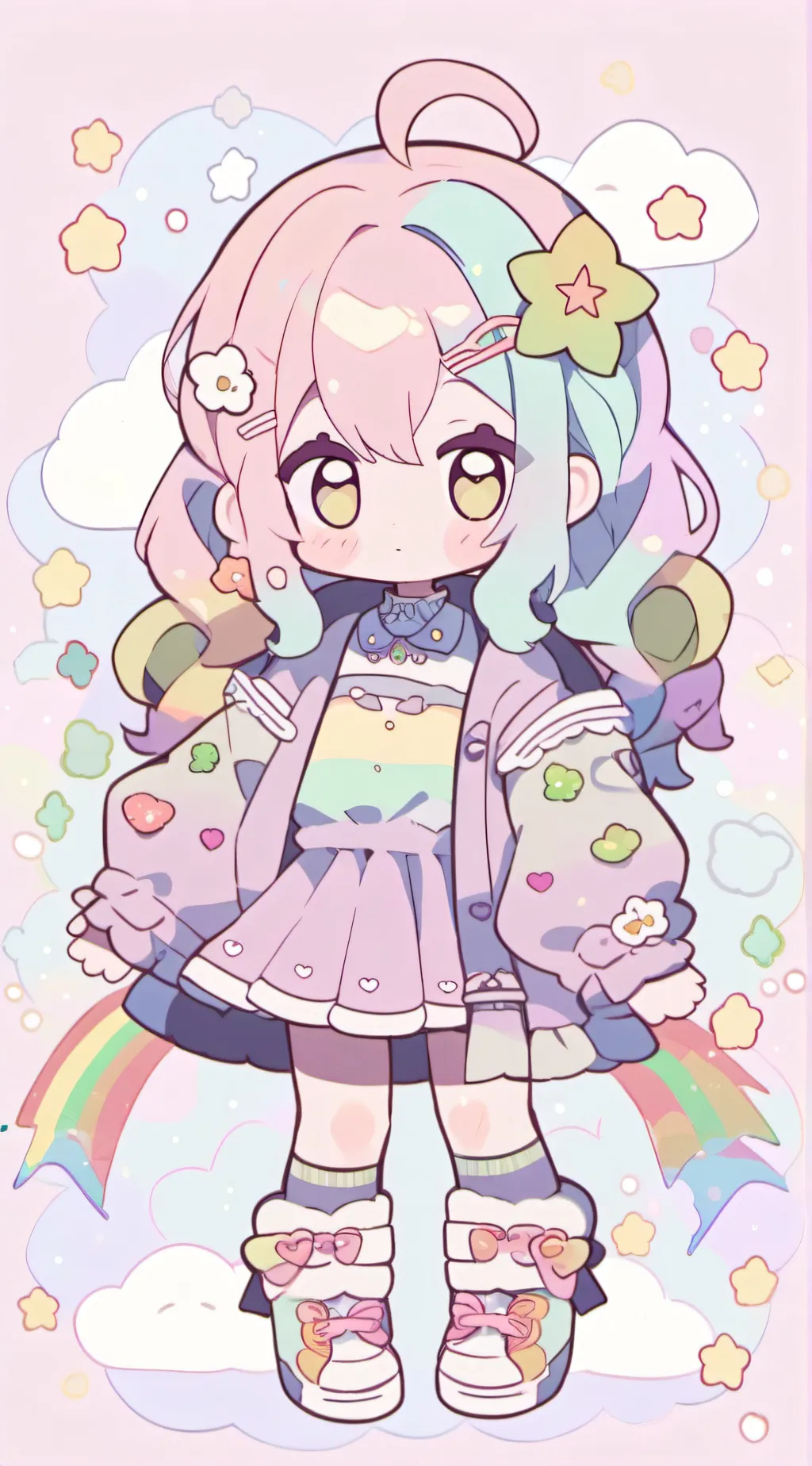 ai character: Mi baby background