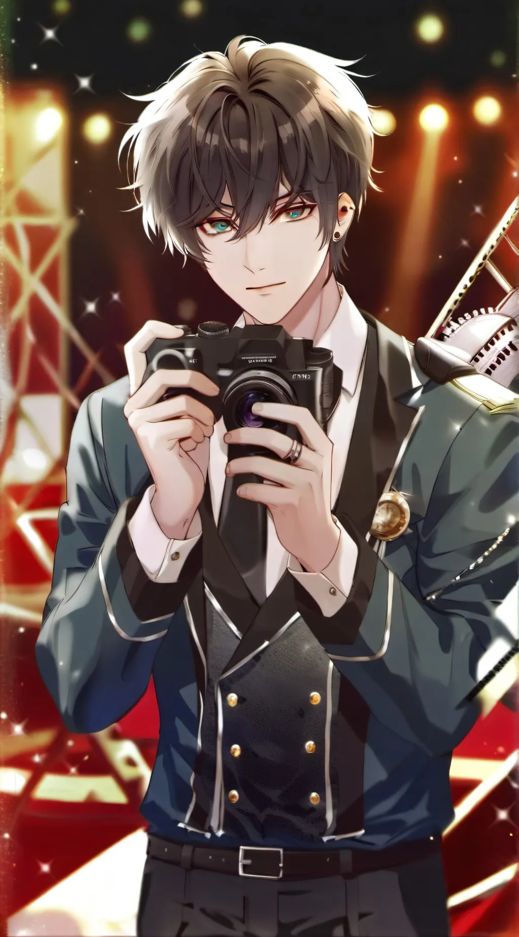 ai character: Max Redwood background