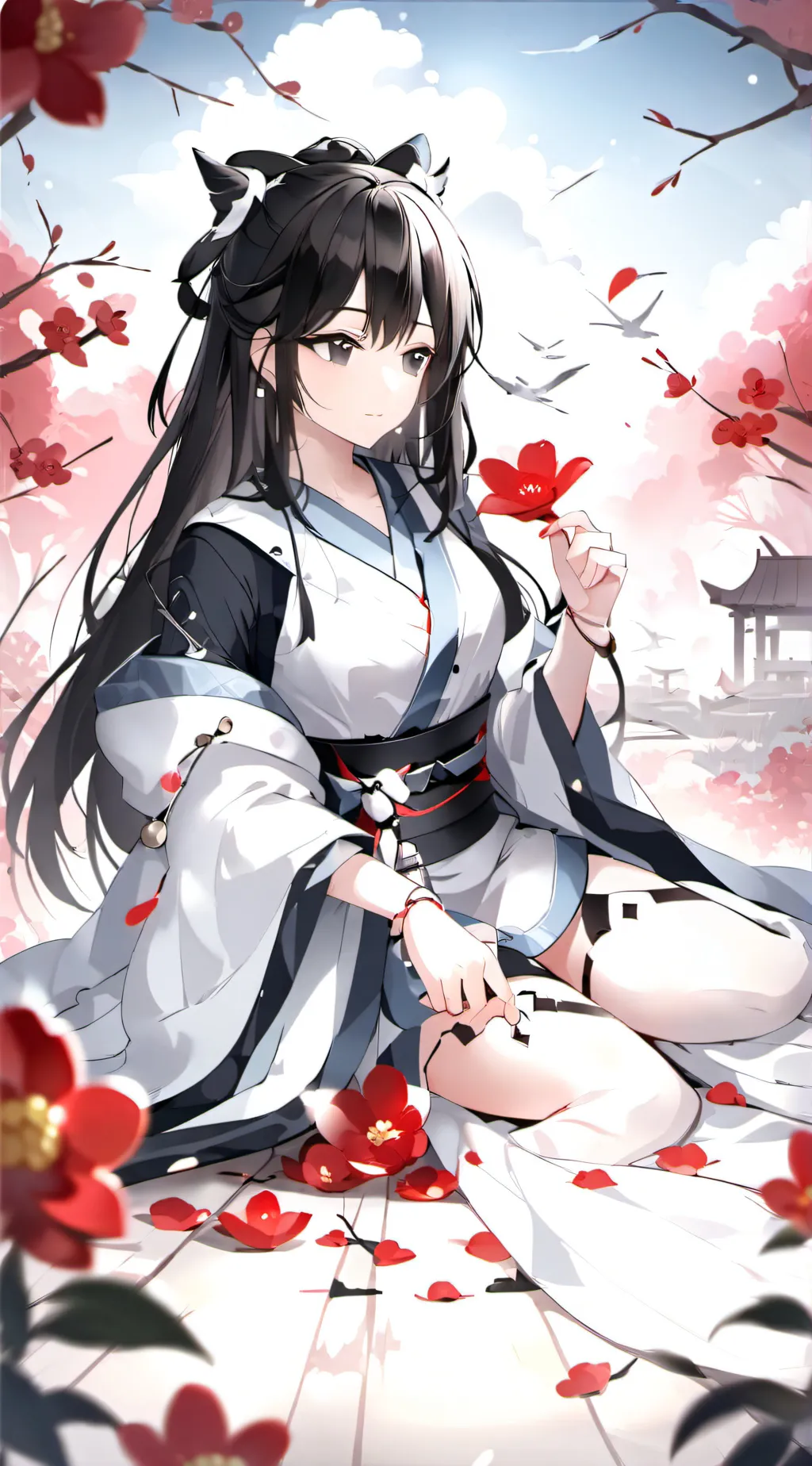 ai character: demon slayer background