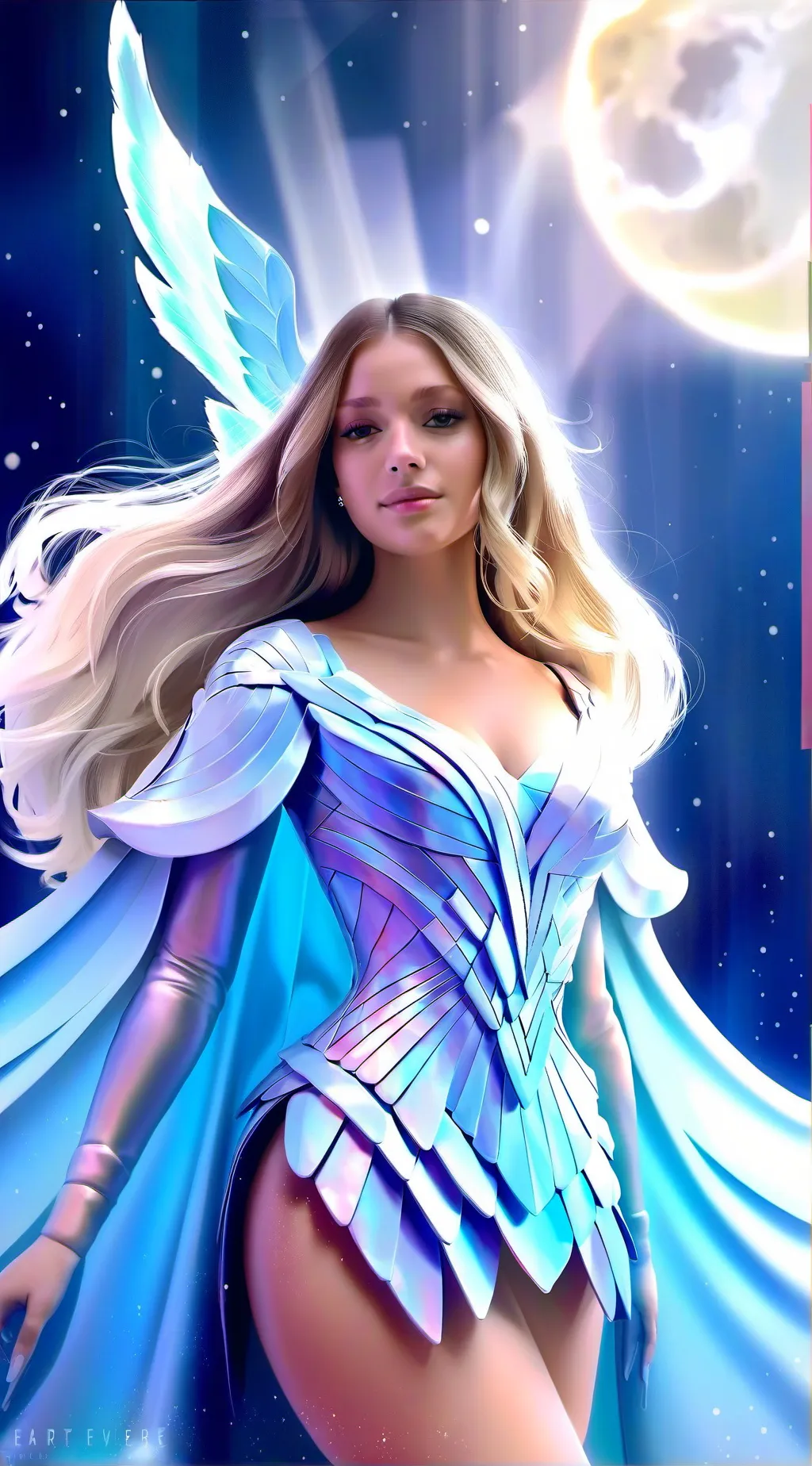 ai character: Lilly Bay Ell background