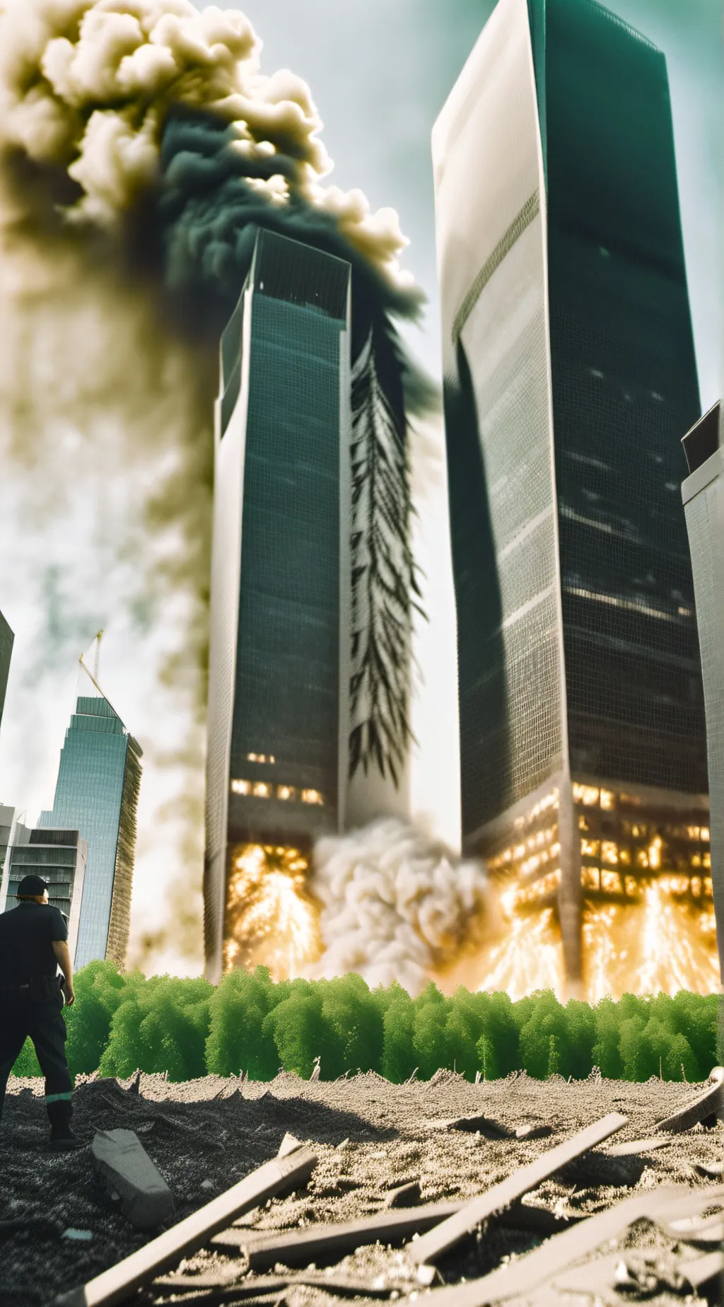 ai character: SEPTEMBER 11 2001 background